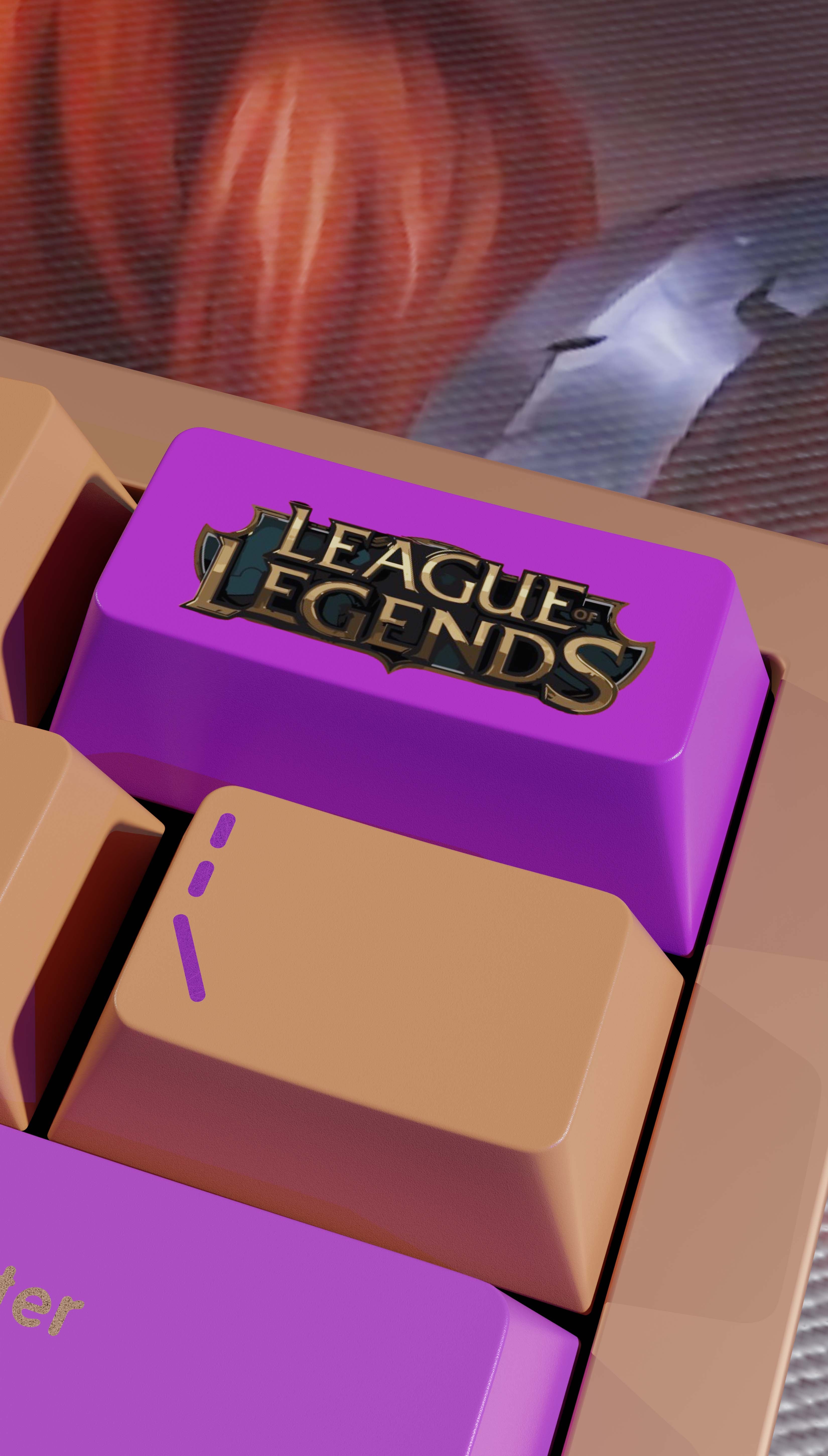 special edition League of Legends gragas Keycaps