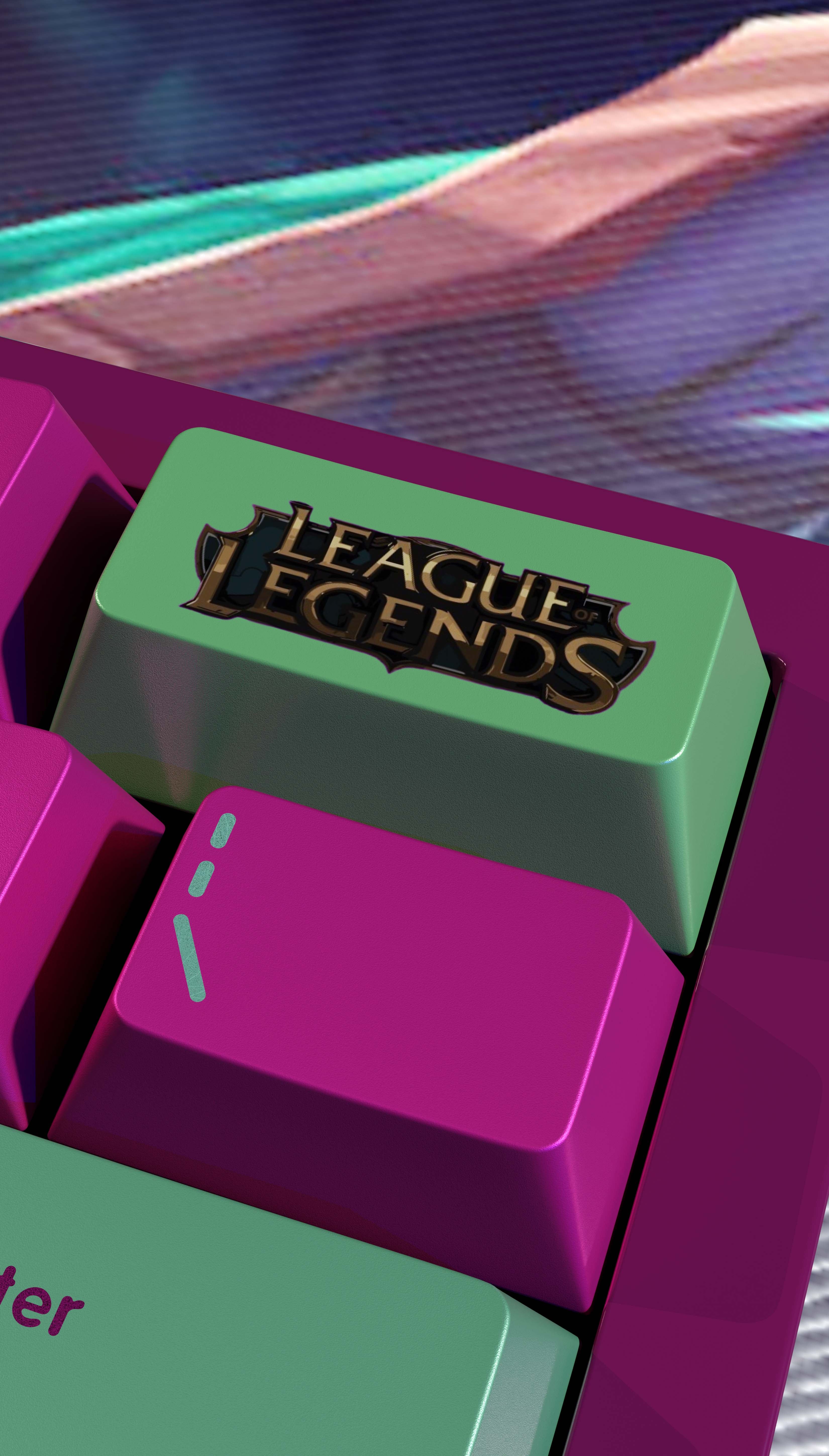 special edition League of Legends cassiopeia Keycaps