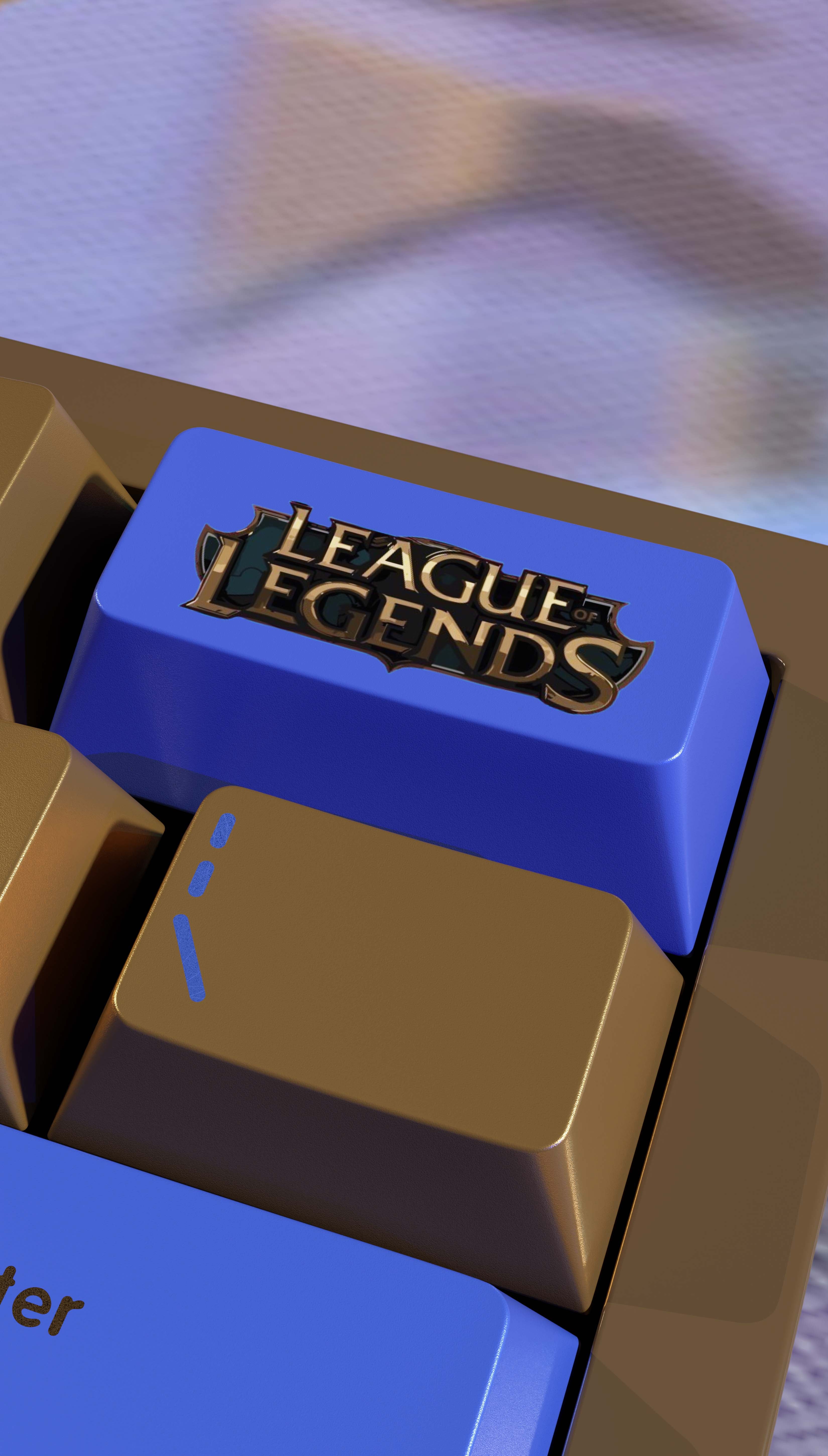 SPECIAL EDITION LEAGUE OF LEGENDS ORIANNA KEYCAPS