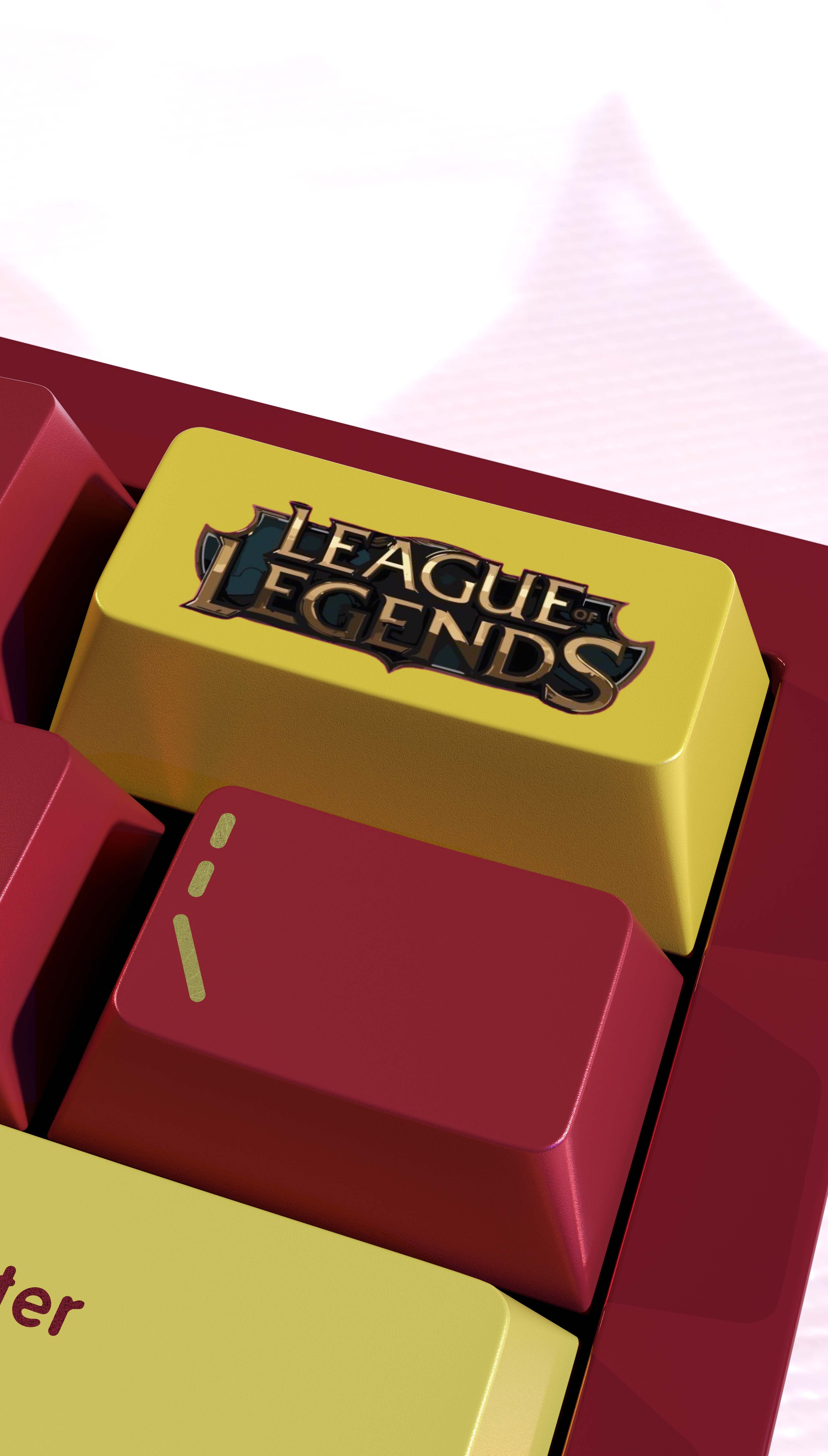 SPECIAL EDITION LEAGUE OF LEGENDS GALIO KEYCAPS