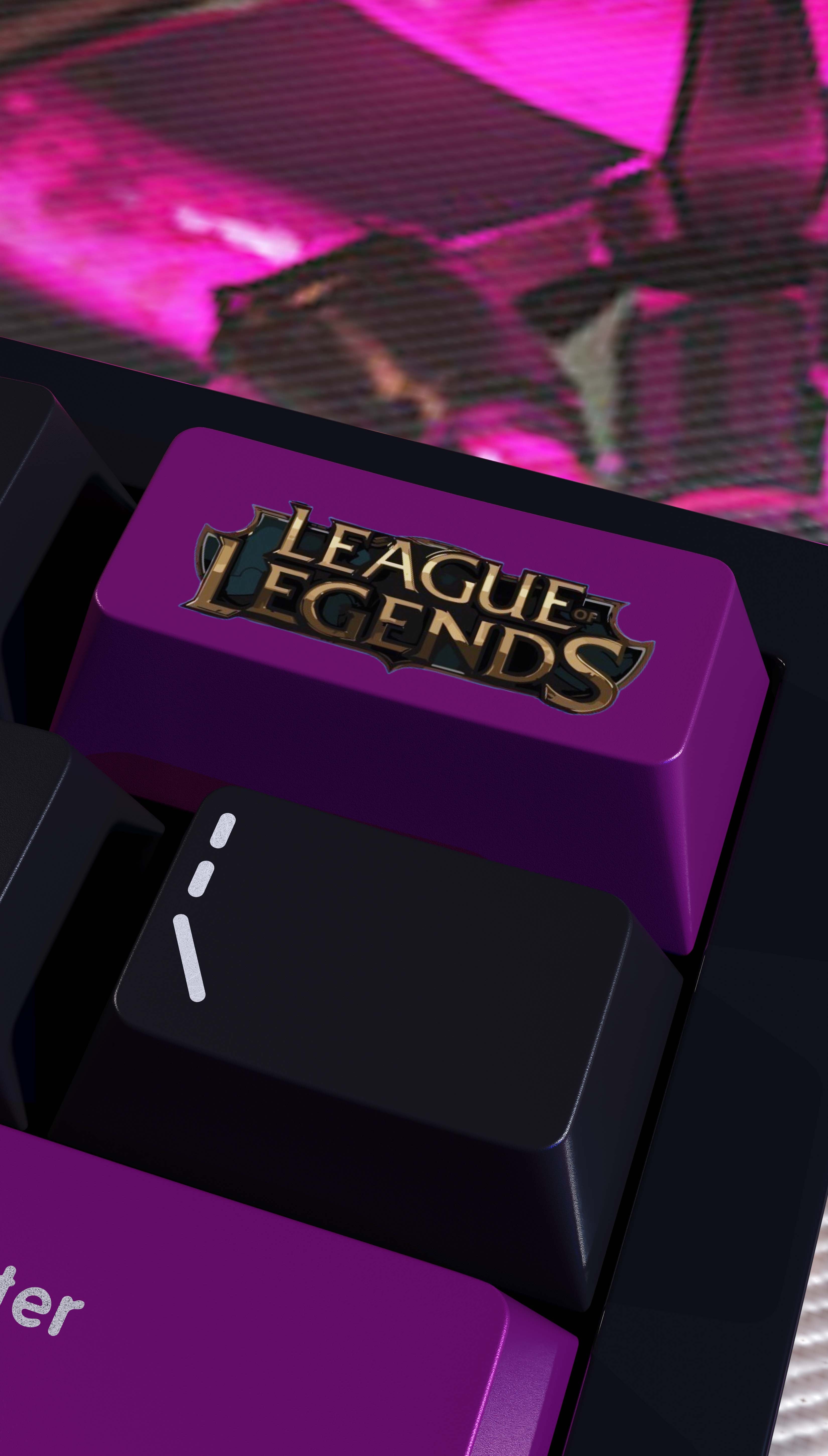 SPECIAL EDITION LEAGUE OF LEGENDS  RENATA GLASC KEYCAPS