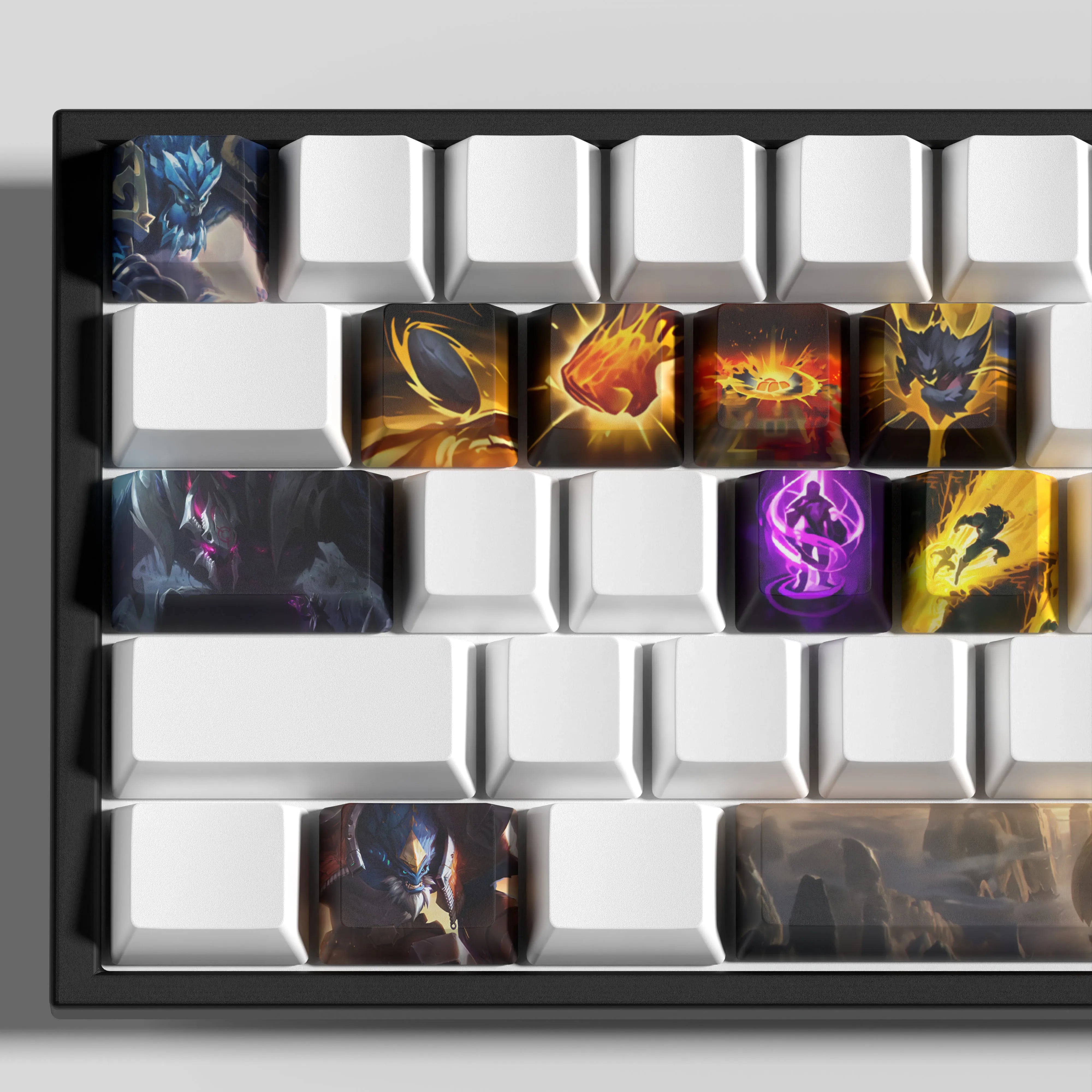 special edition  League of Legends Malphite keycaps