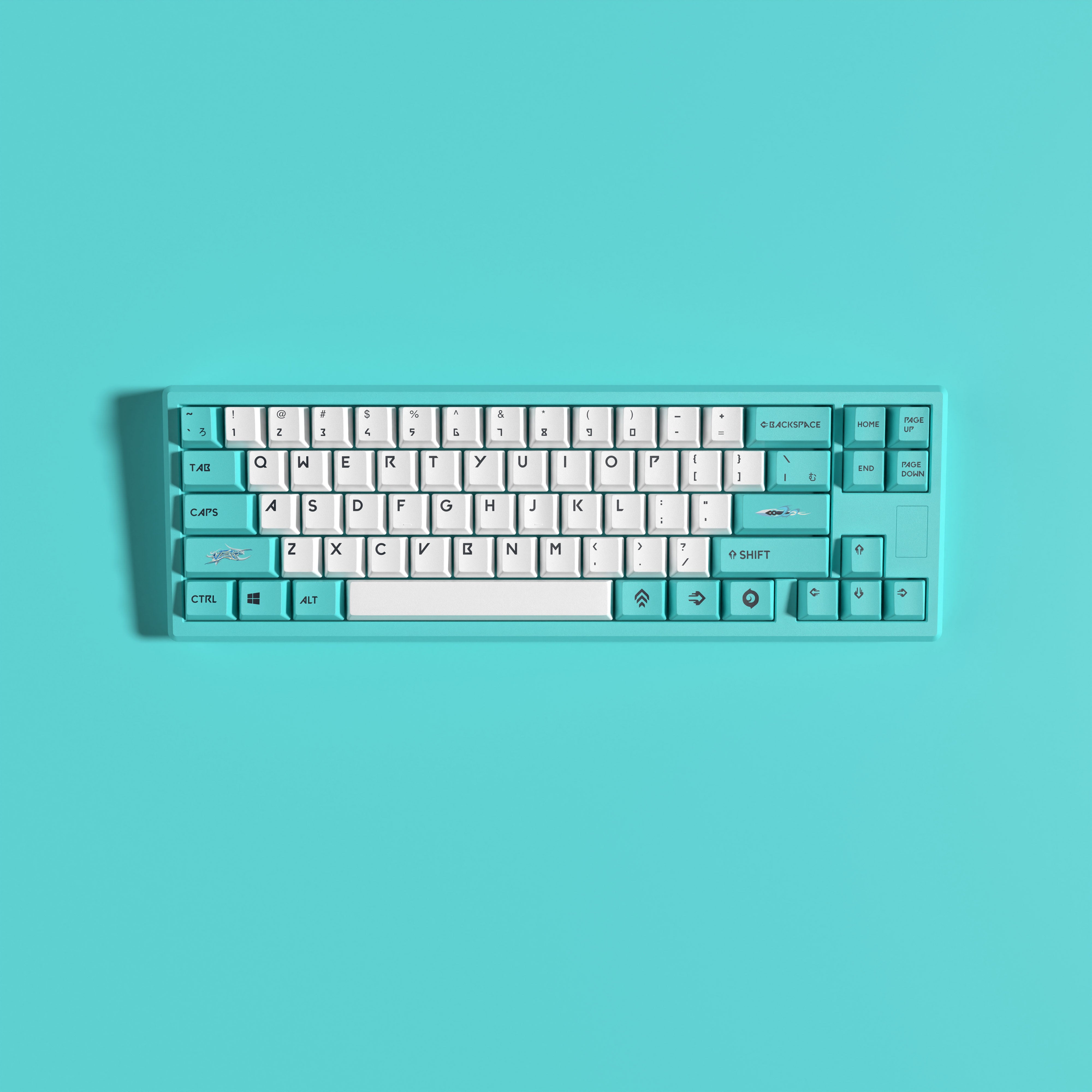 Valorant jett keycaps full set keycaps