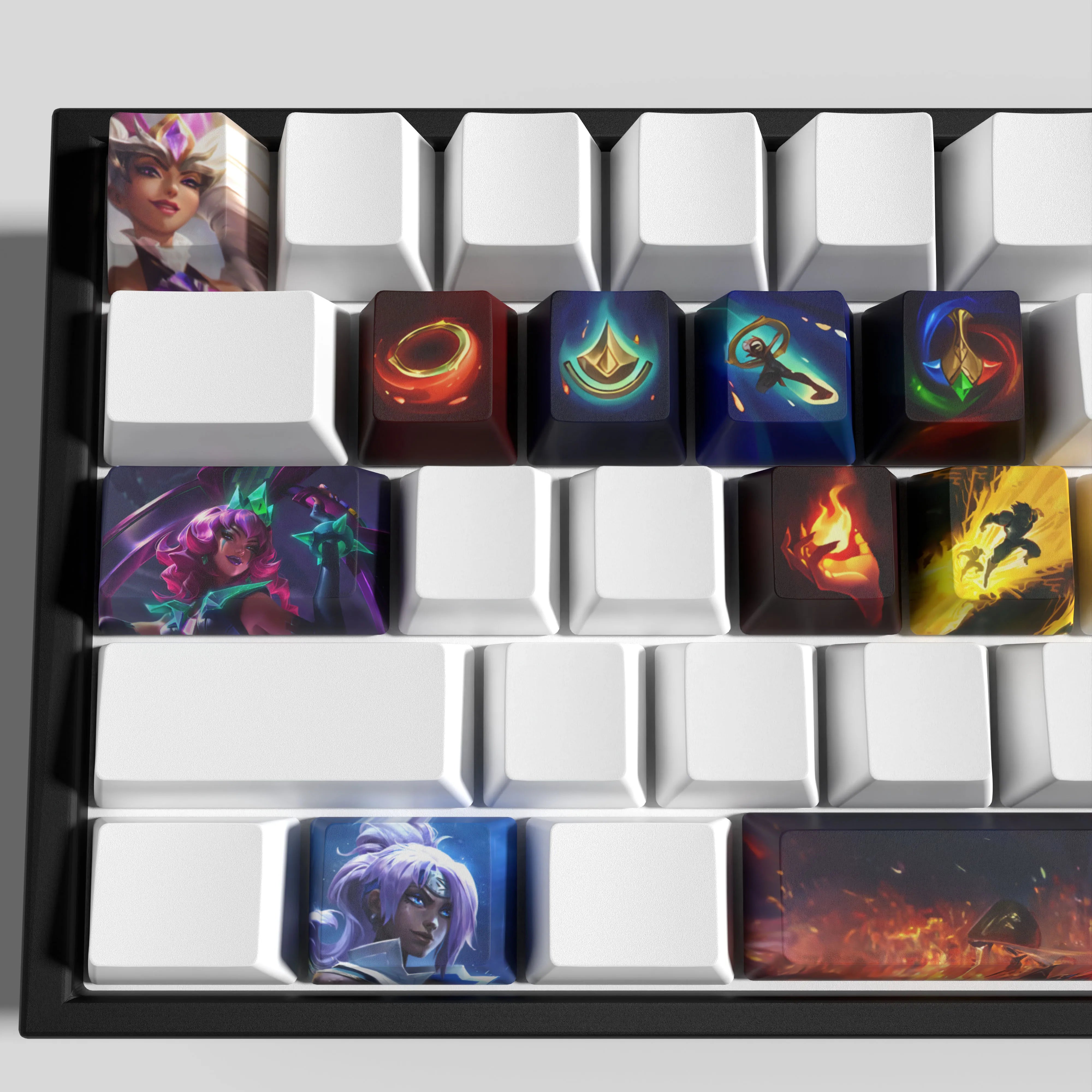 special edition  League of Legends Qiyana keycaps