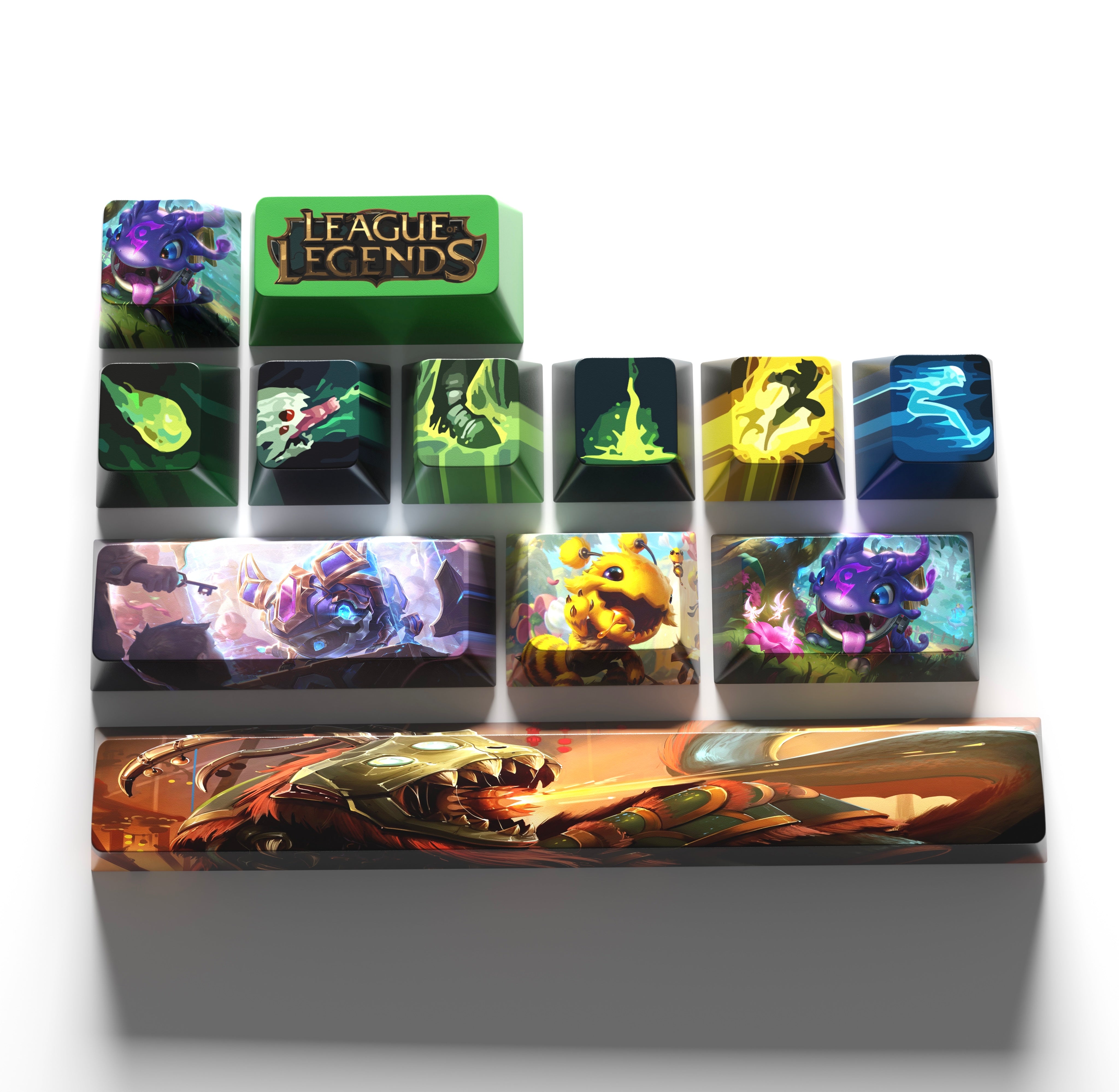 SPECIAL EDITION LEAGUE OF LEGENDS KOG’MAW  KEYCAPS