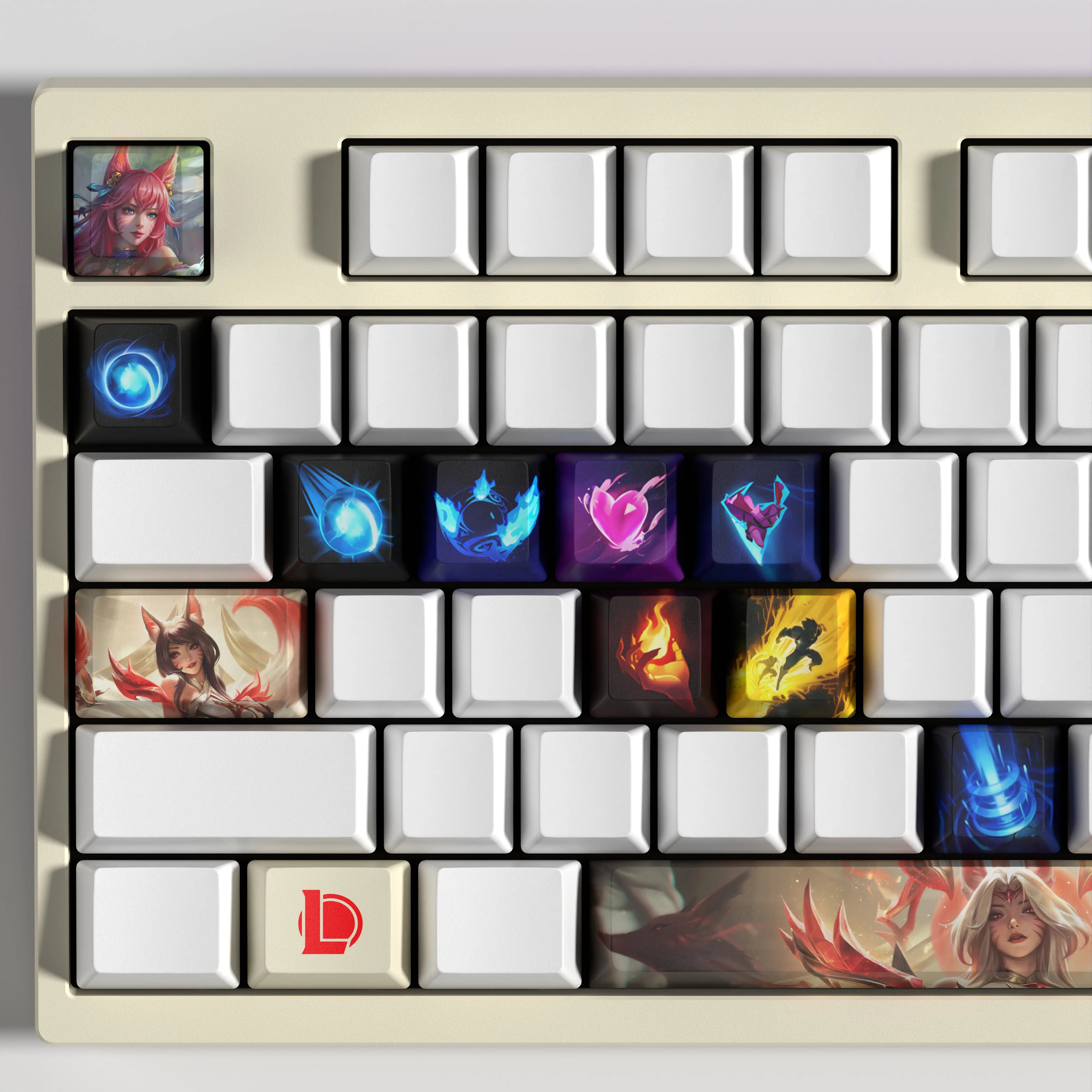 NEW SPECIAL EDITION LEAGUE OF LEGENDS AHRI KEYCAPS – 14 KAY