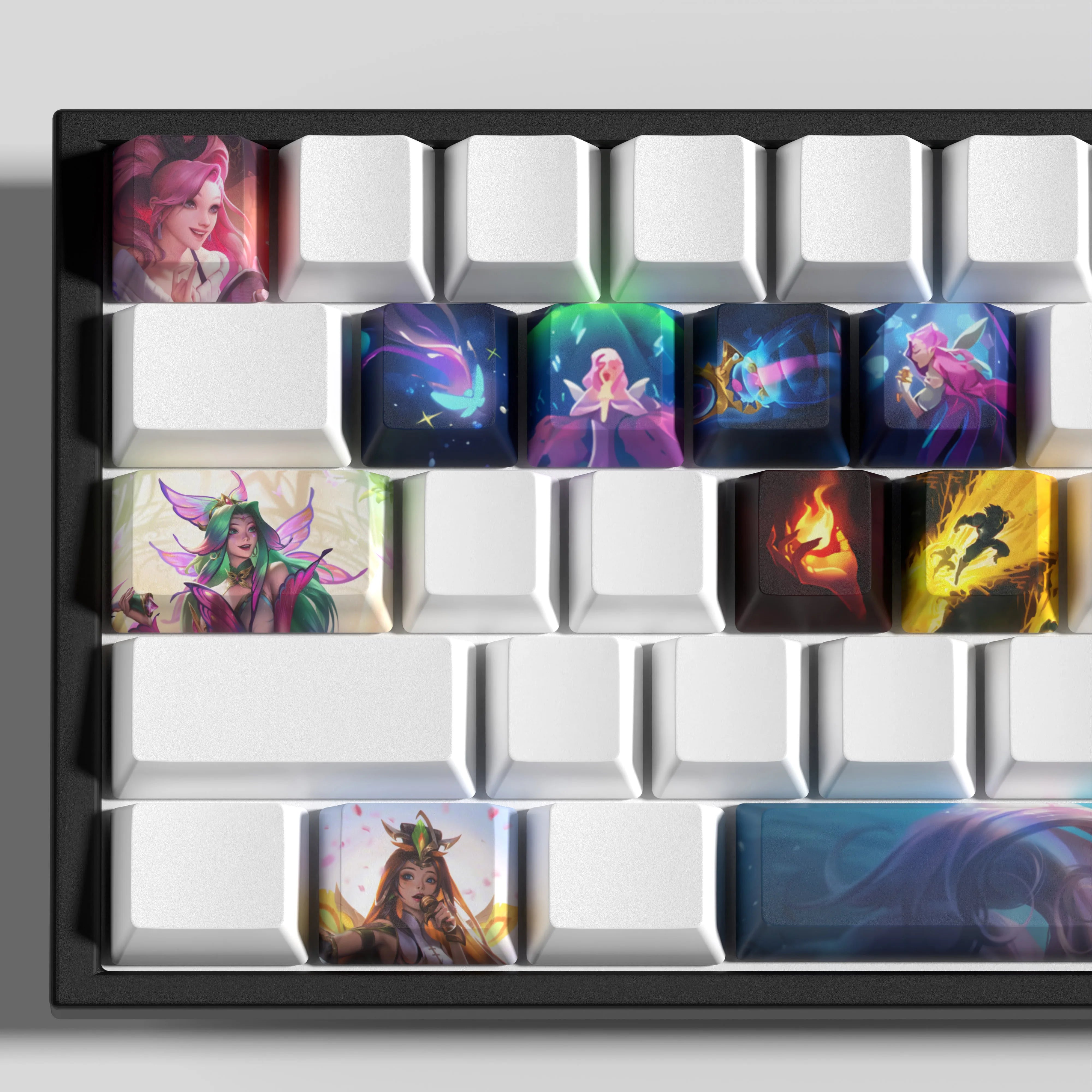 special edition  League of Legends Seraphine keycaps