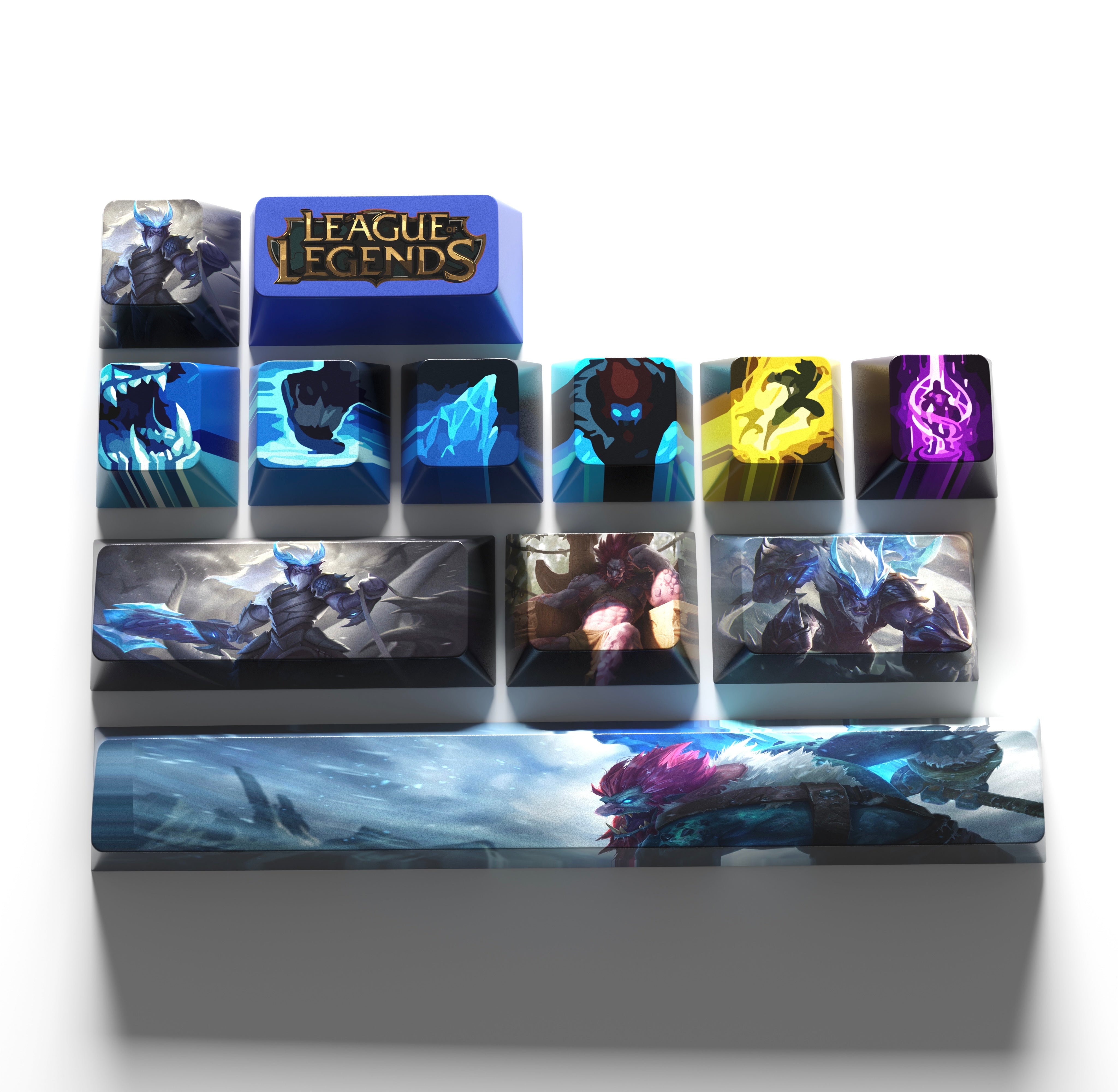 SPECIAL EDITION LEAGUE OF LEGENDS TRUNDIE KEYCAPS