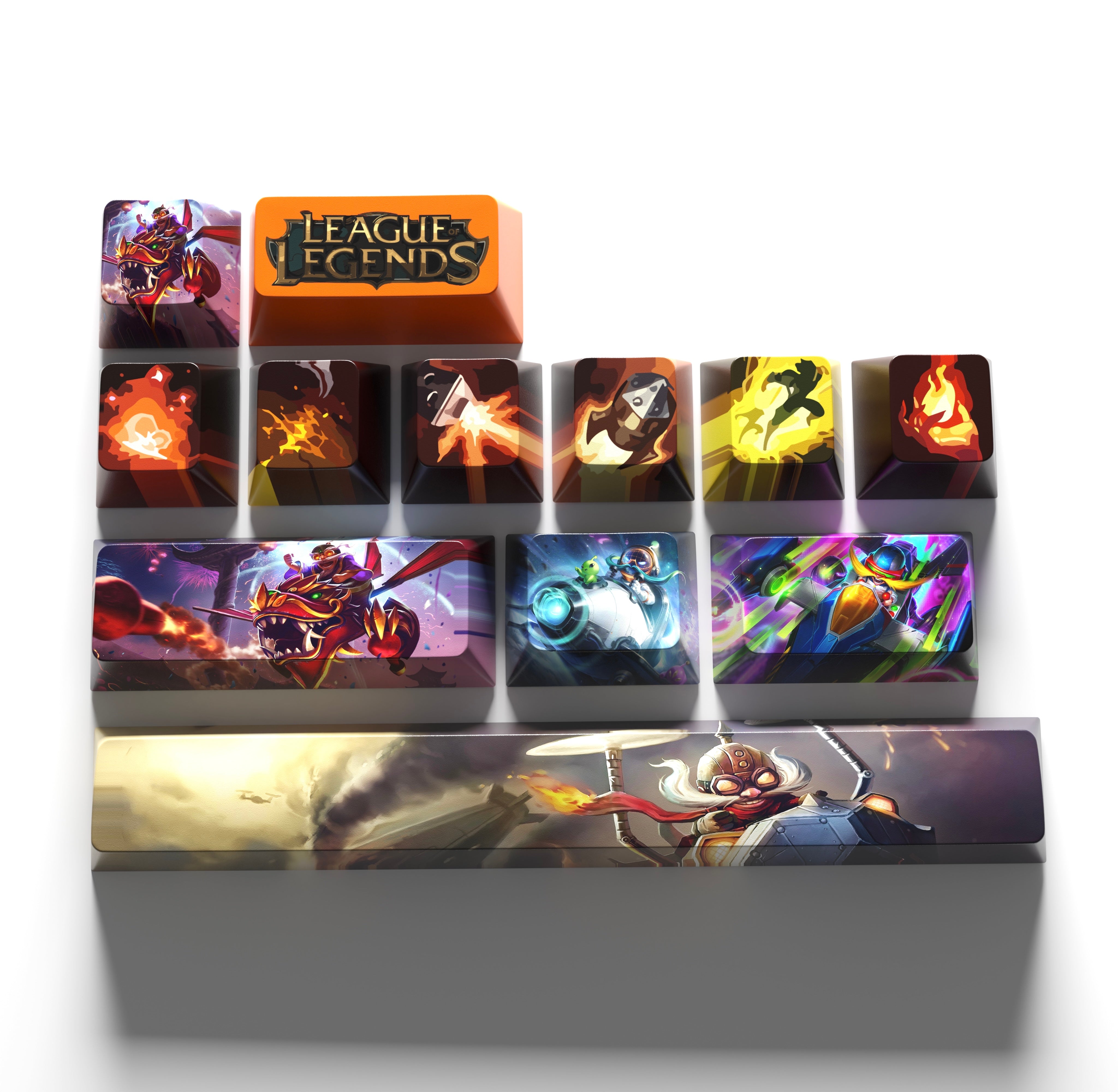 SPECIAL EDITION LEAGUE OF LEGENDS CORKI KEYCAPS