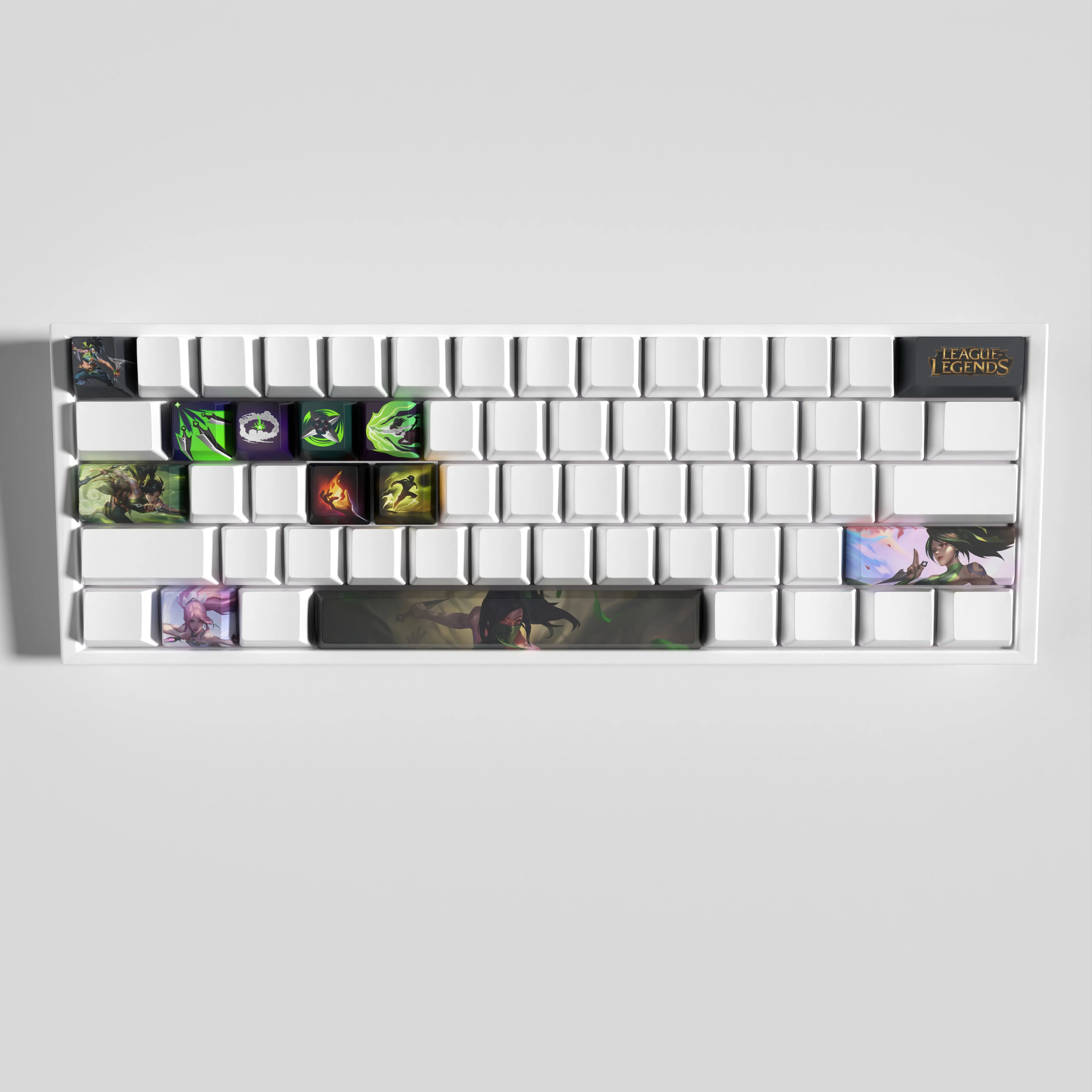 special edition League of Legends Keycaps akali