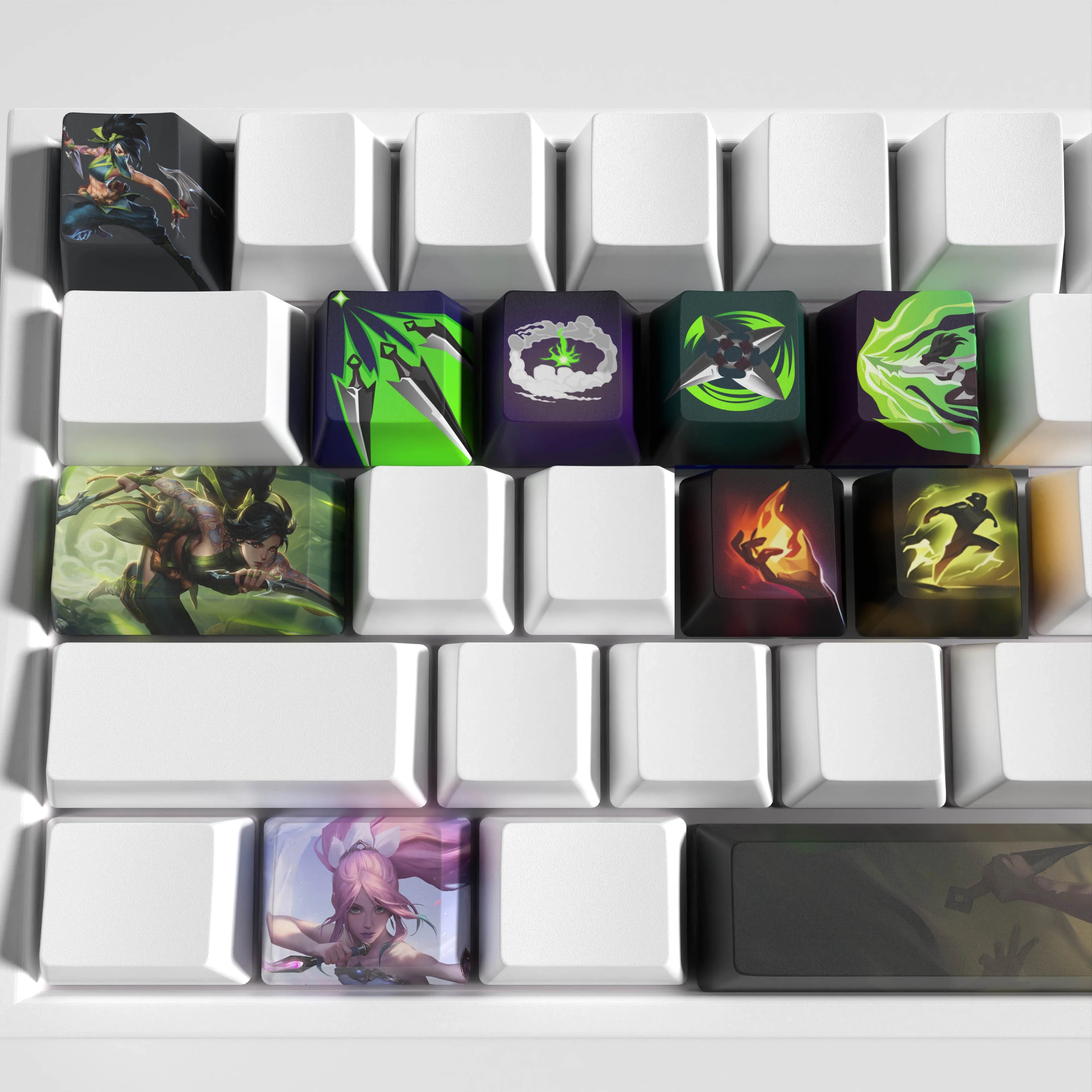 special edition League of Legends Keycaps akali