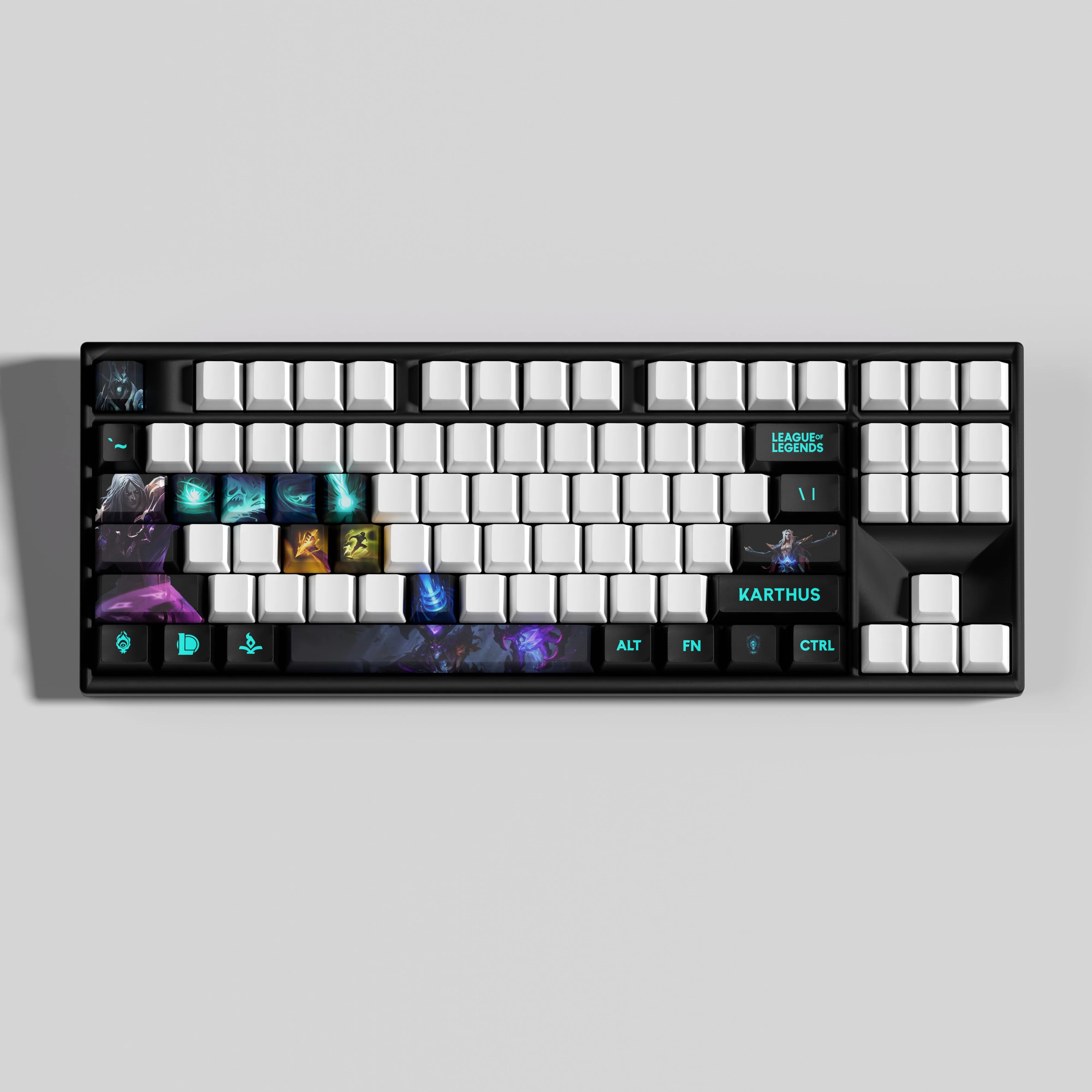 Special Edition League of Legends Karthus Keycaps – 30 Custom Keys