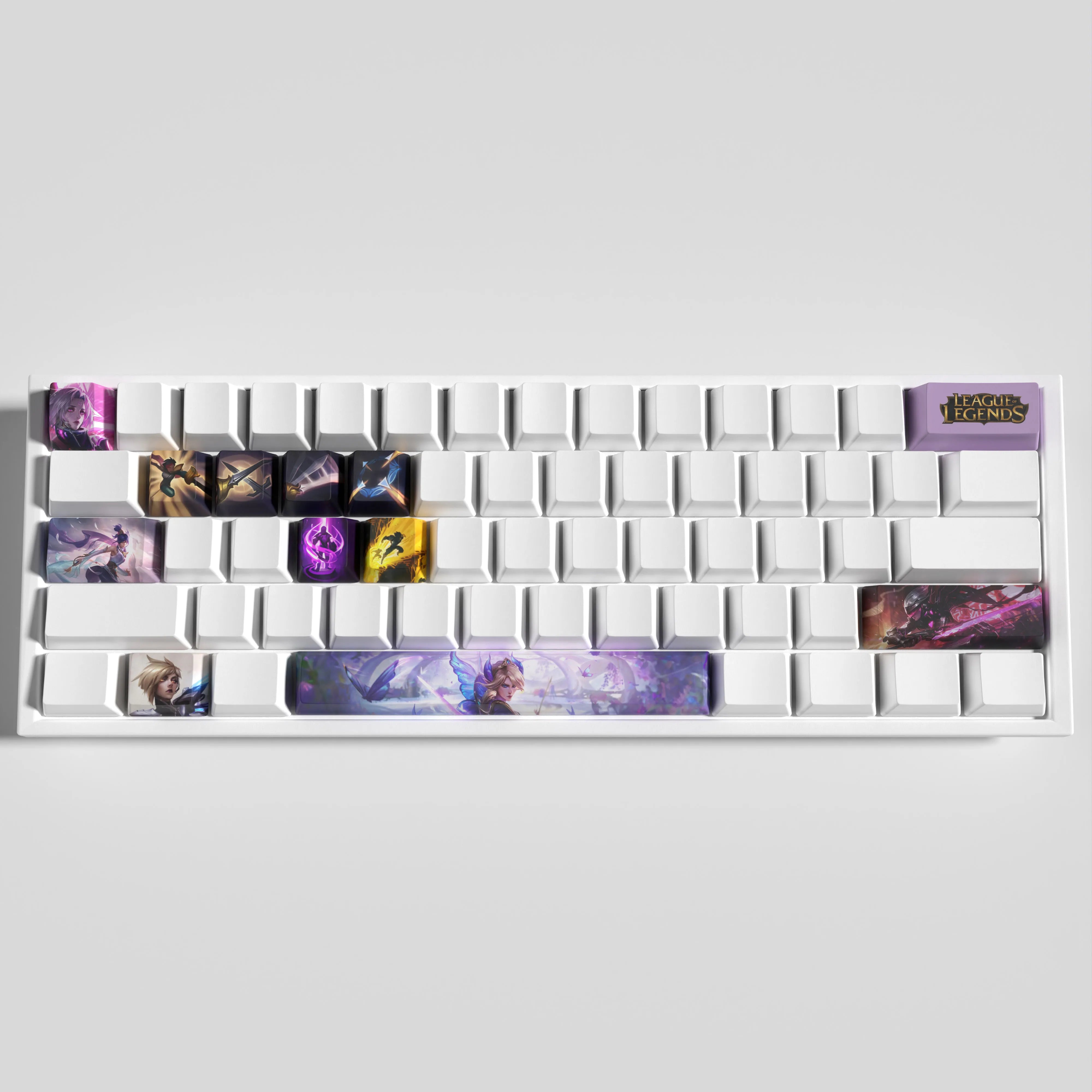 SPECIAL EDITION LEAGUE OF LEGENDS FIORA KEYCAPS