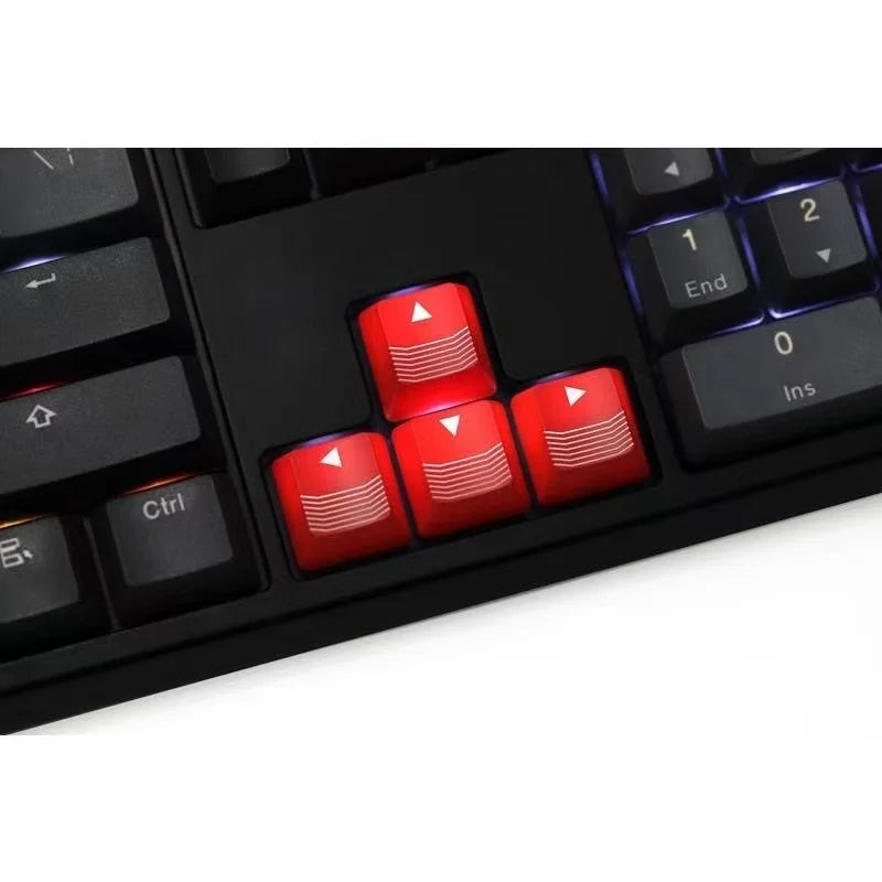 Counter-Strike Black and Red Keycap OEM Profile