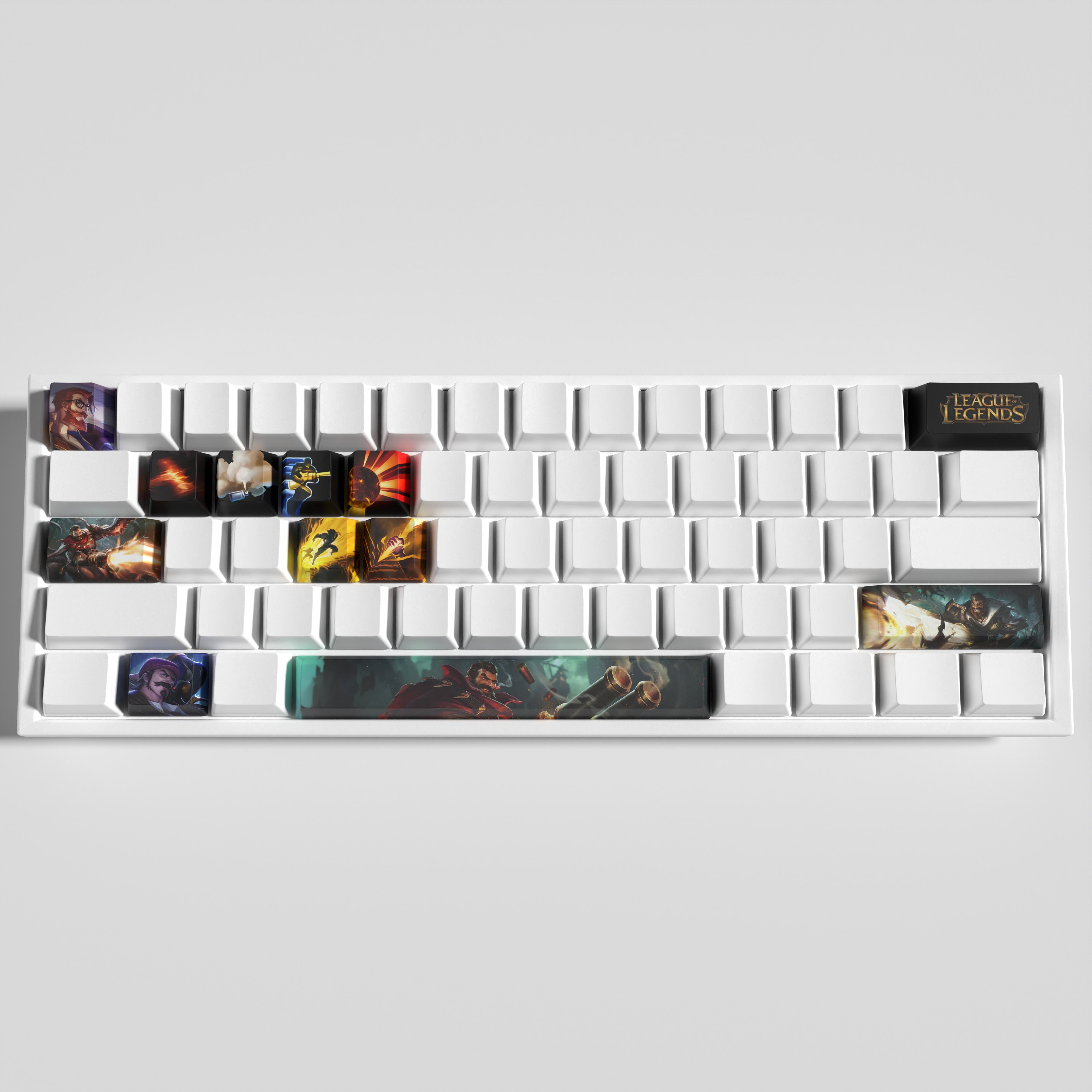 special edition League of Legends Graves  keycaps