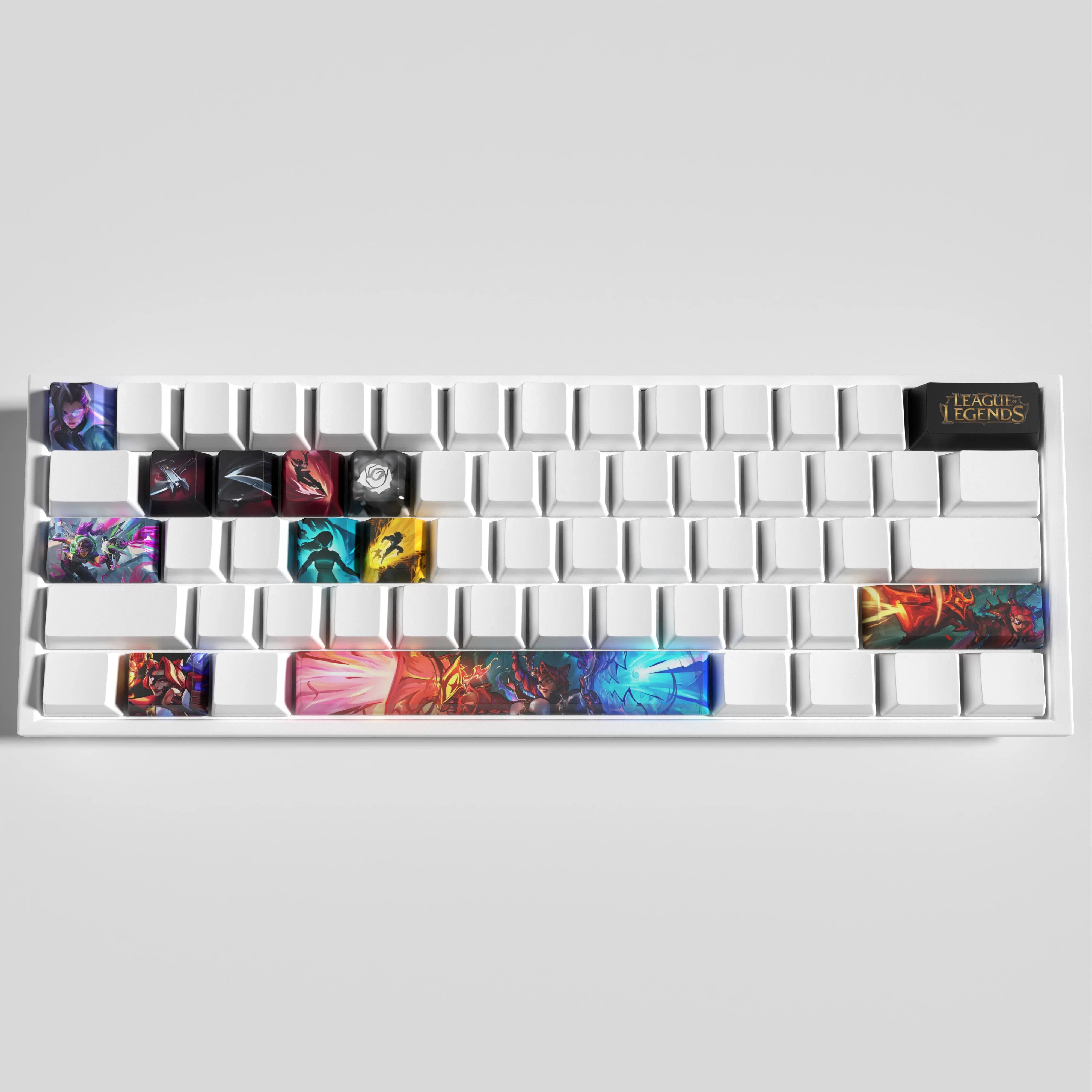 SPECIAL EDITION LEAGUE OF LEGENDS KEYCAPS SAMIRA