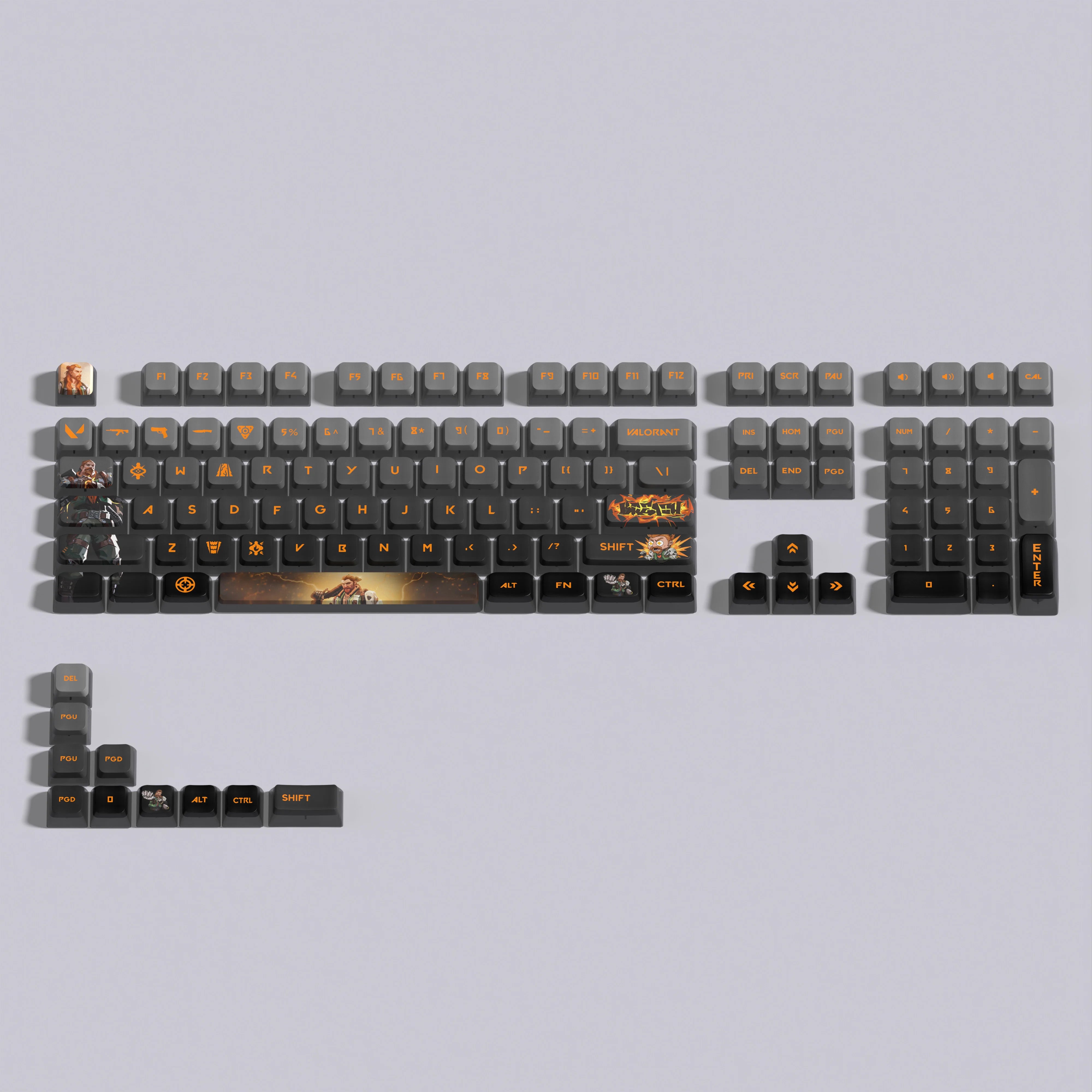 VALORANT Breach keycaps full set 119 keys ASA Profile