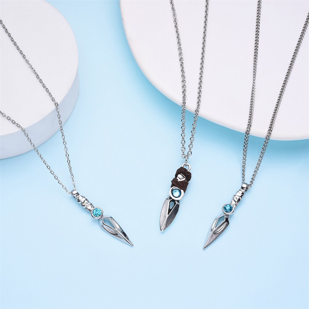 Game Valorant Necklace Jett Cosplay Unisex Blade Storm Knife Pendant Choker  Fashion Jewelry Accessory - Welcome to Shopen.pk - Your Online Anime /  Manga / Comic Merchandise Store & Fashion Shop