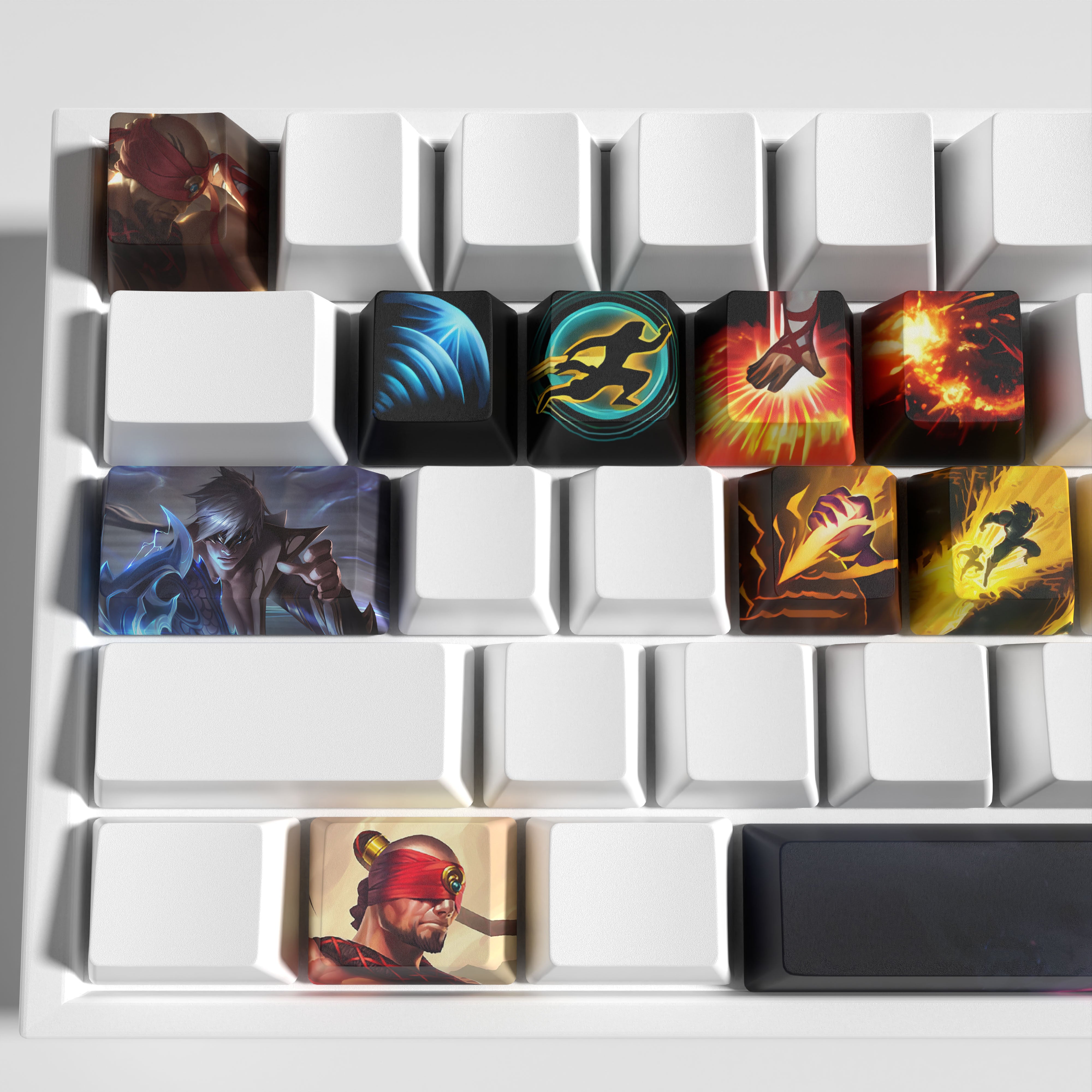 League of Legends  Lee Sin keycaps 12keys