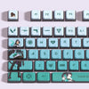 VALORANT SAGE KEYCAPS 119 KEYS FULL SET ASA PROFILE