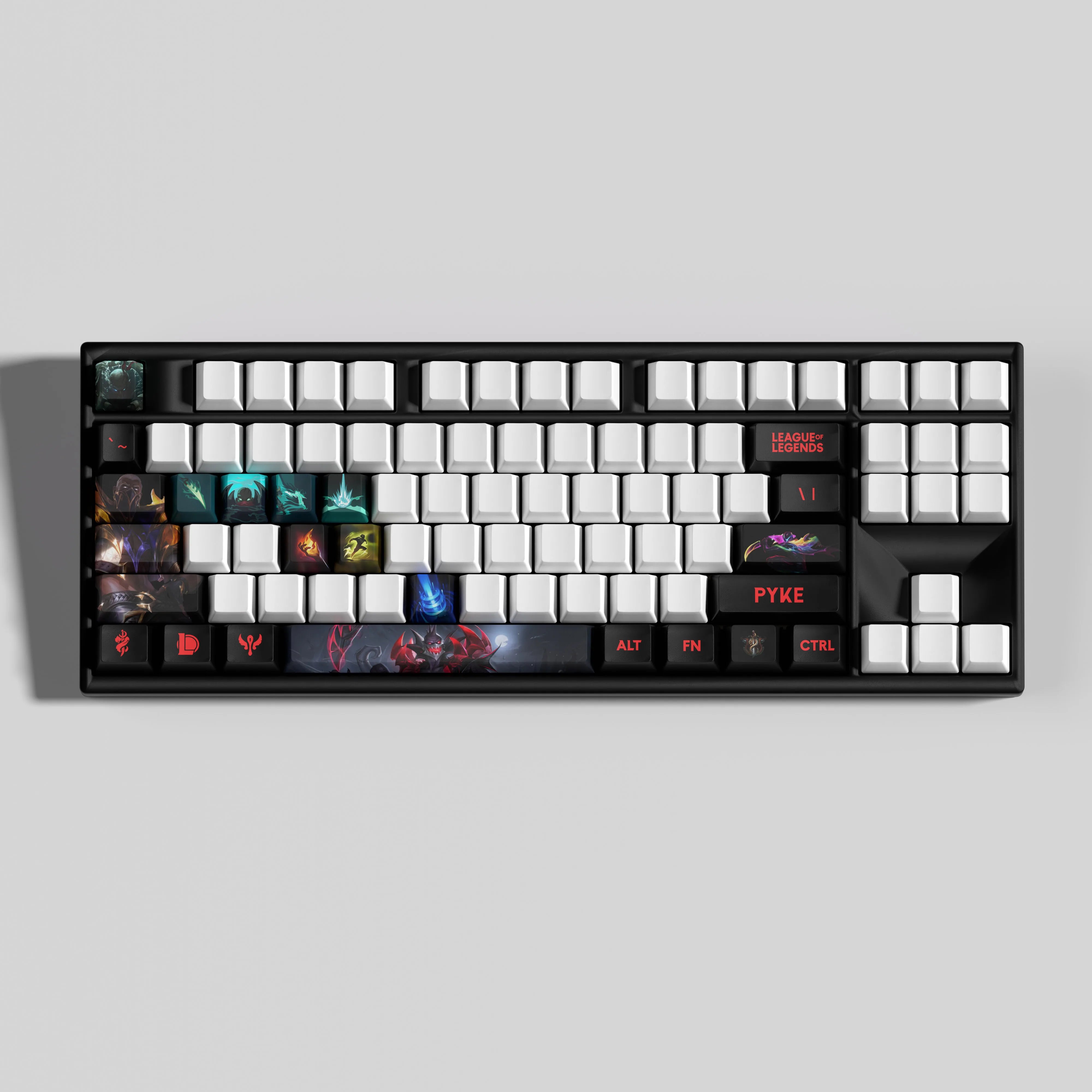 Special Edition League of Legends pyke Keycaps – 30 Custom Keys