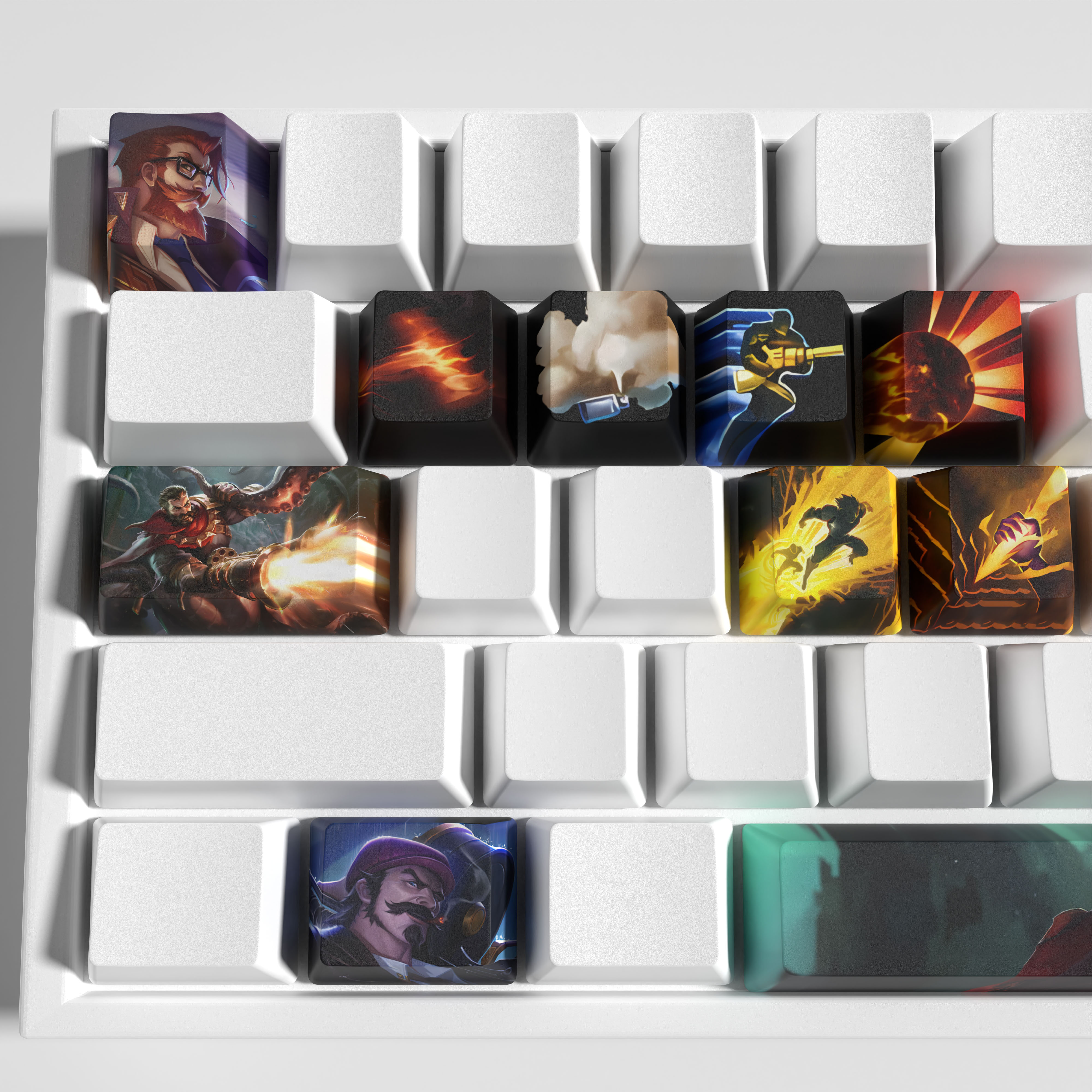 special edition League of Legends Graves  keycaps