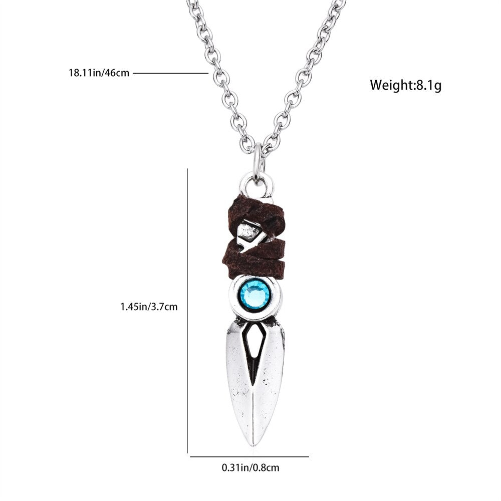 Valorant Jett Knife Necklace