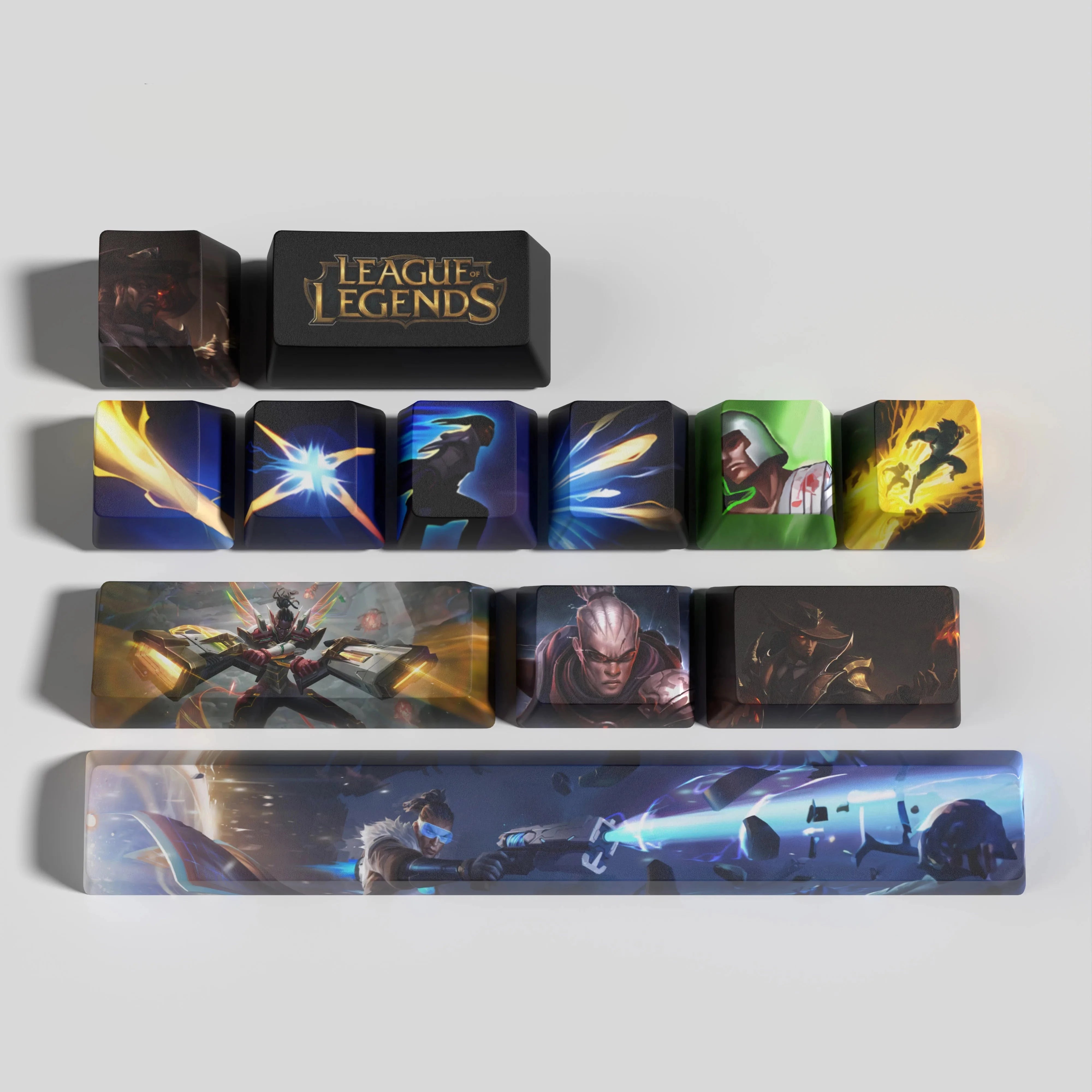 SPECIAL EDITION LEAGUE OF LEGENDS LUCIAN KEYCAPS