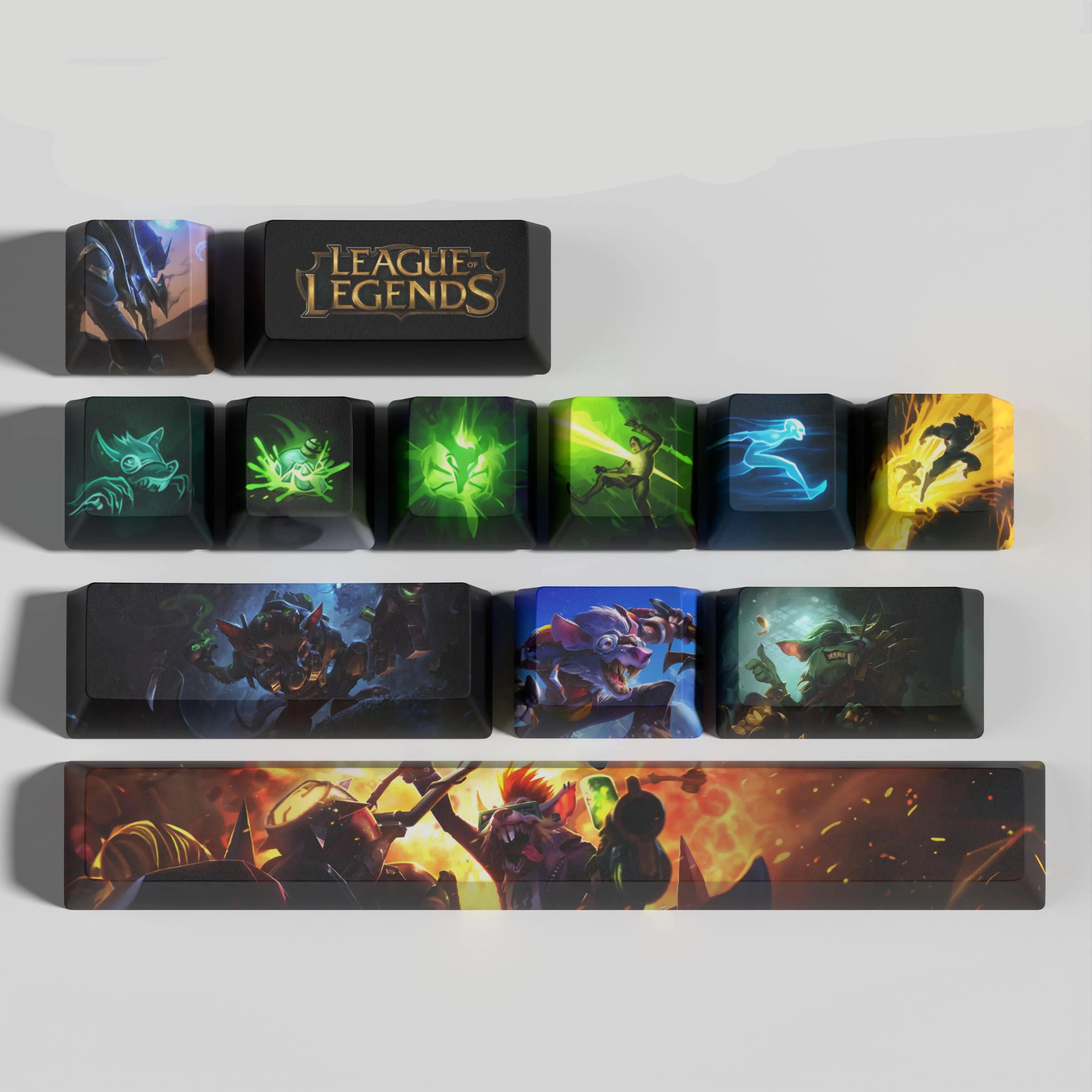 SPECIAL EDITION LEAGUE OF LEGENDS Twitch KEYCAPS