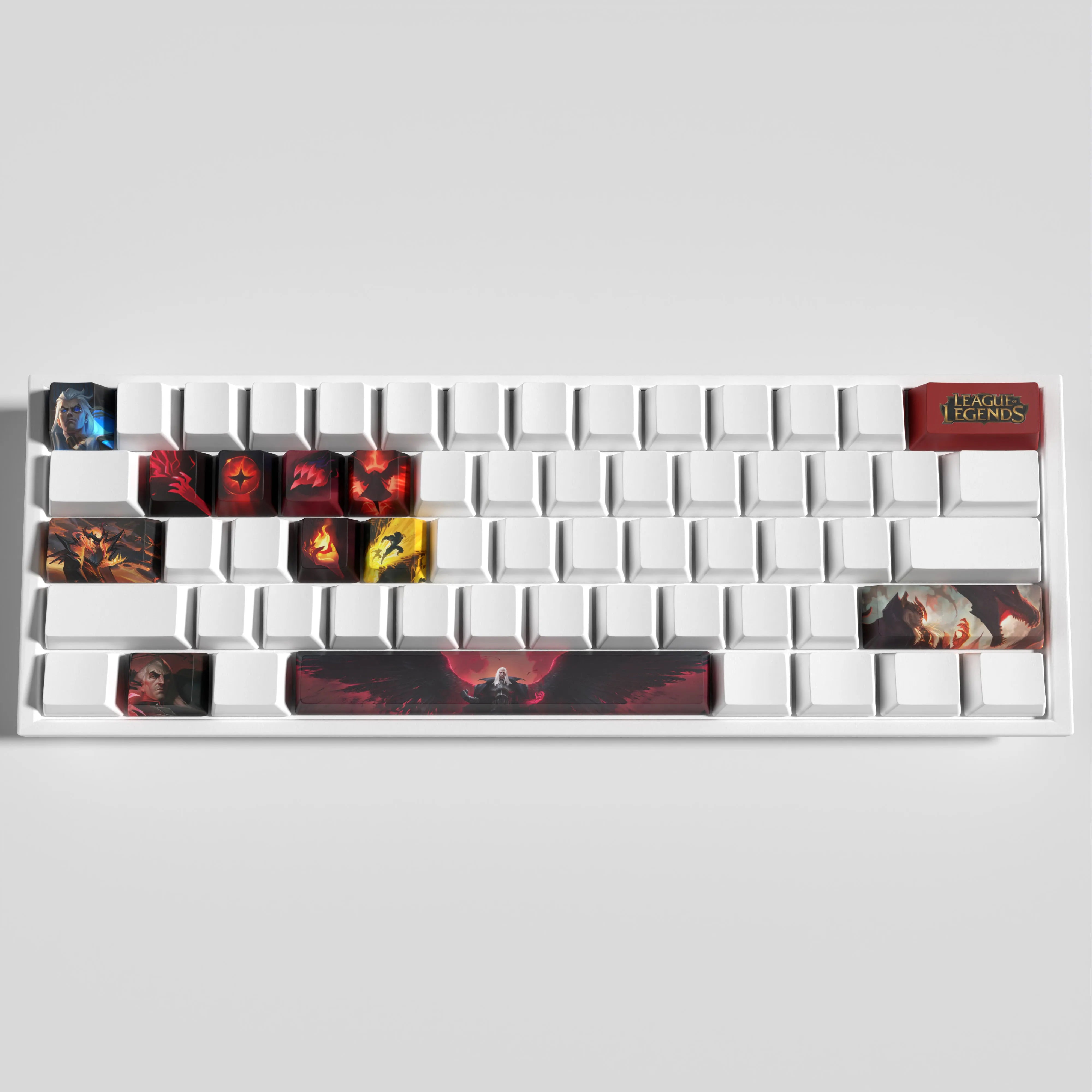 SPECIAL EDITION LEAGUE OF LEGENDS SWAIN KEYCAPS