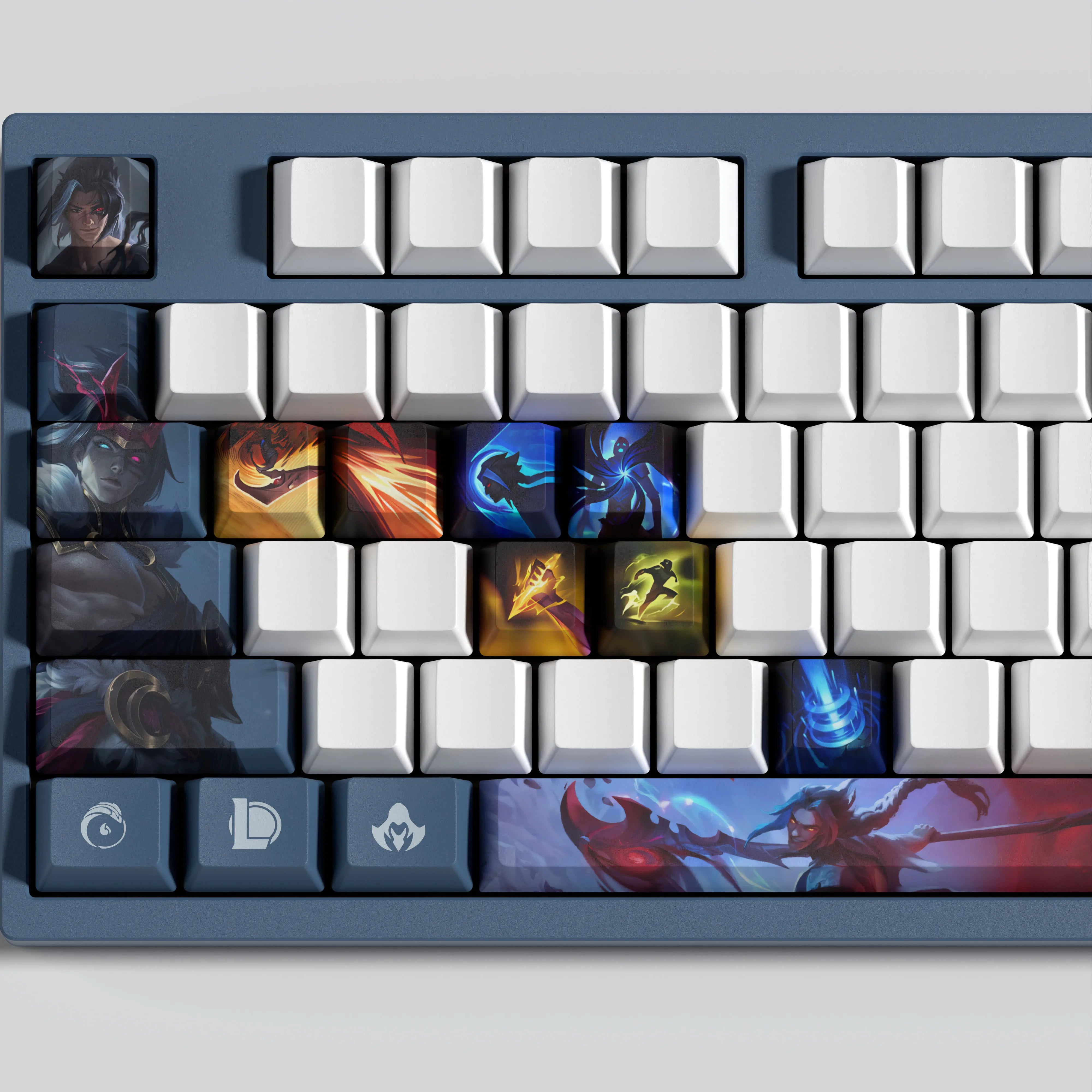 Special Edition League of Legends kayn Keycaps – 30 Custom Keys