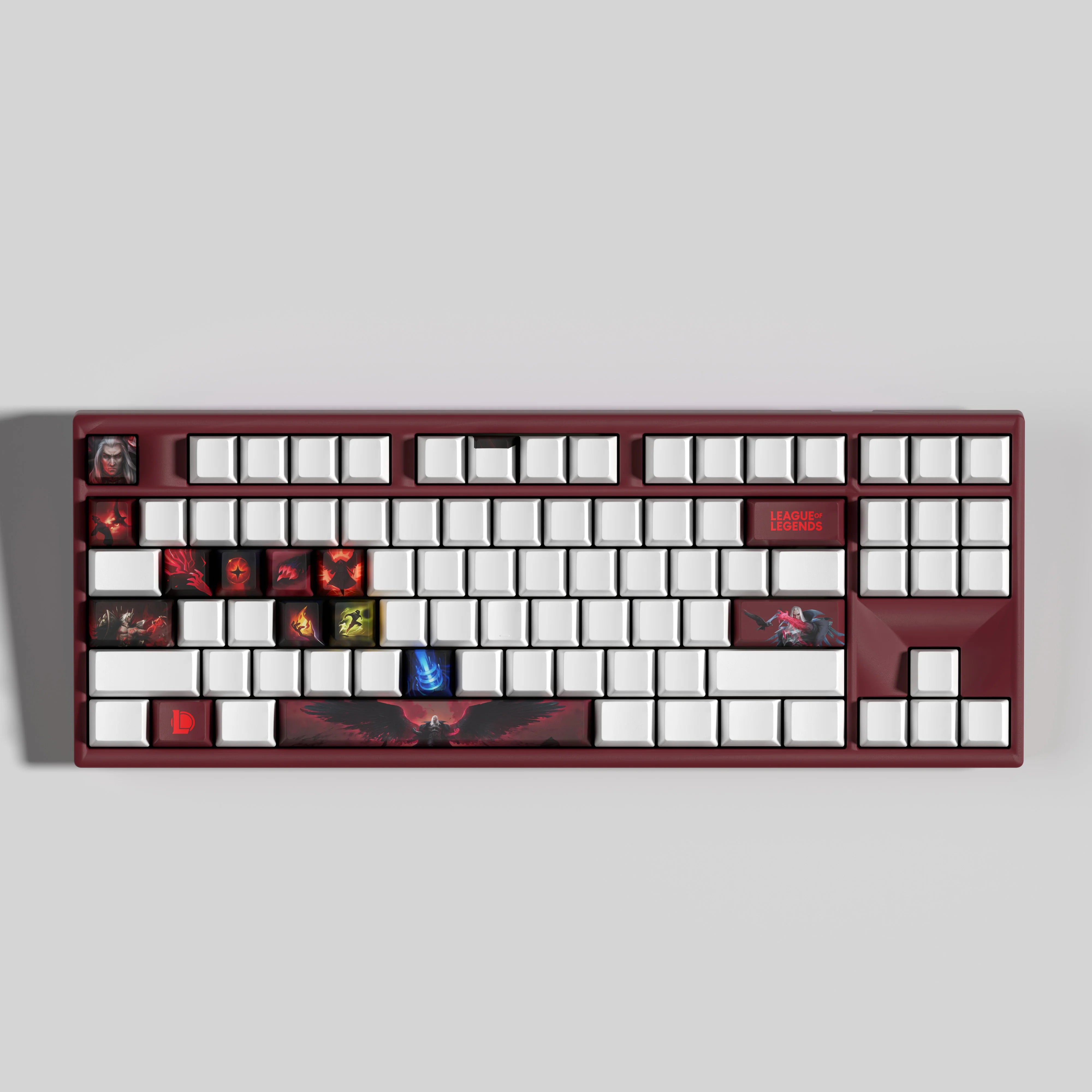 Special Edition League of Legends Swain Keycaps – 14 Custom Keys