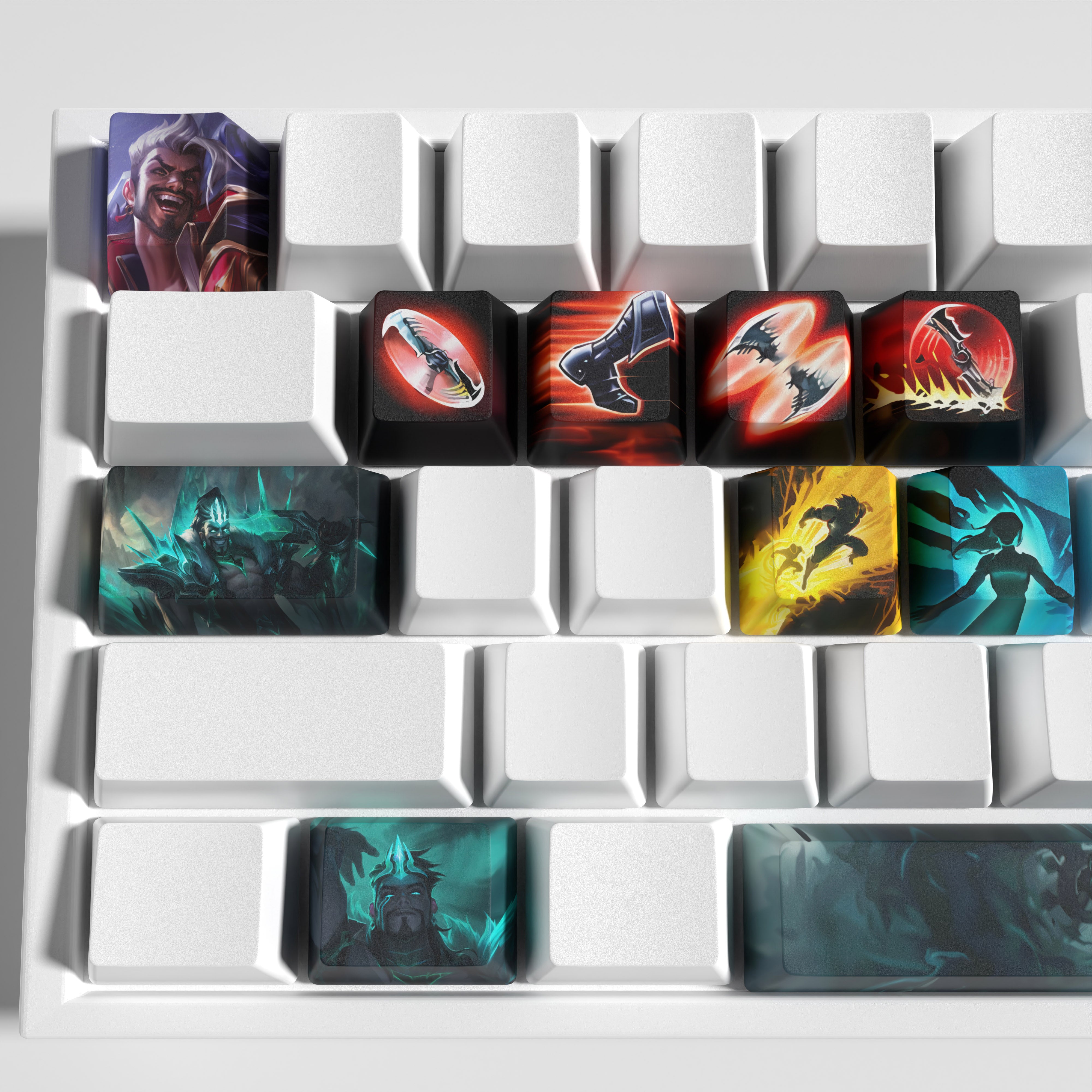 special edition League of Legends draven keycaps