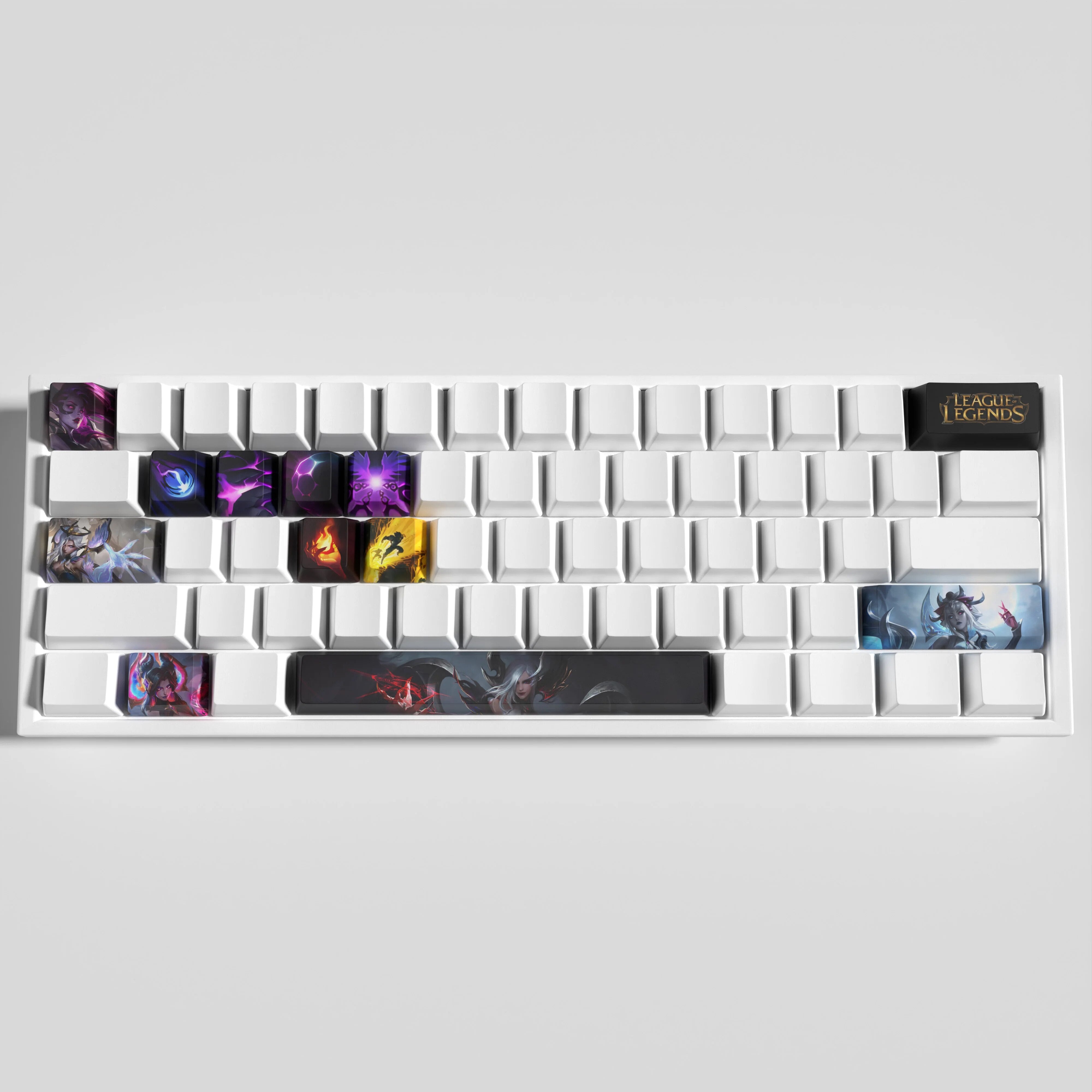 SPECIAL EDITION LEAGUE OF LEGENDS KEYCAPS MORGANA