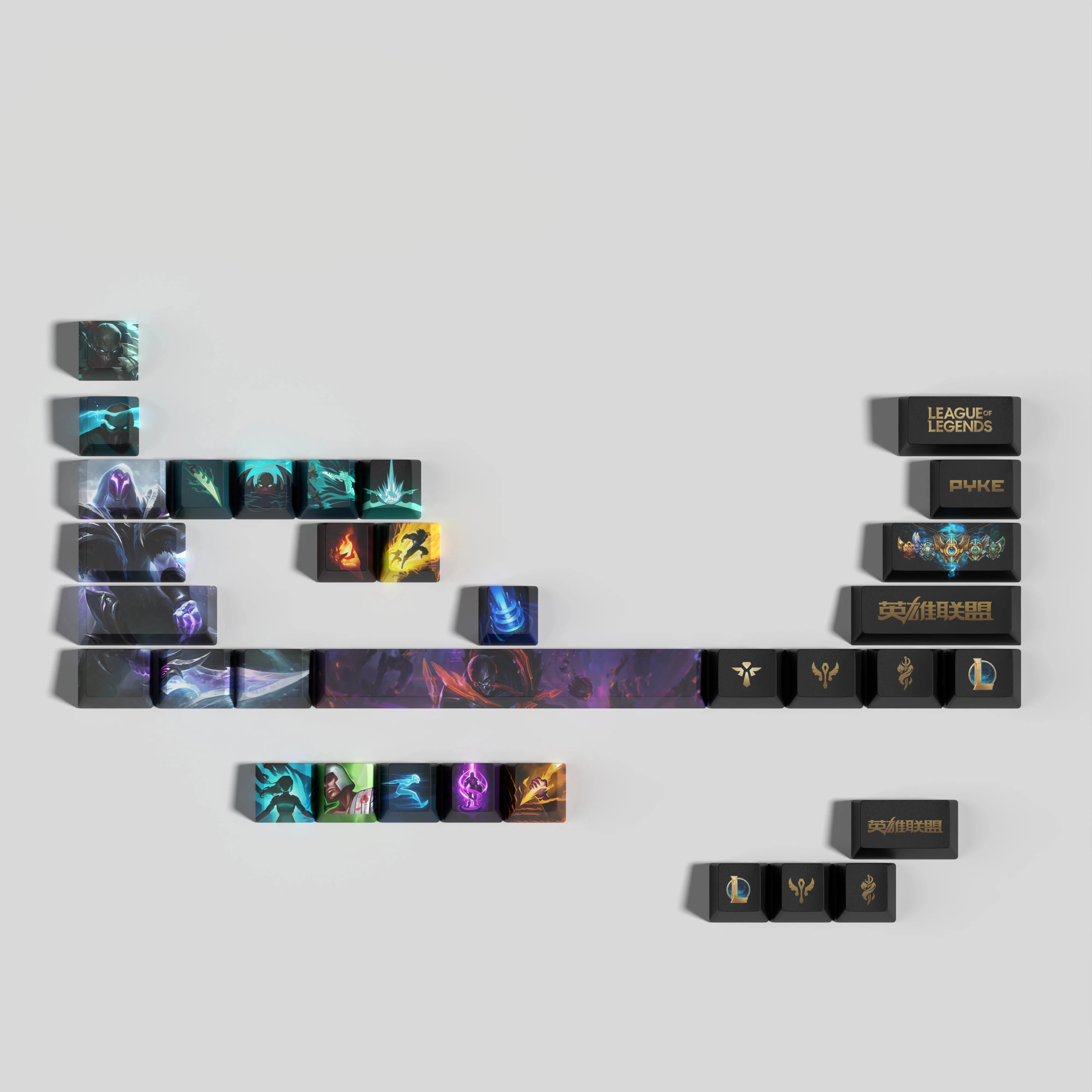 New League of Legends Pyke 29keys keycaps