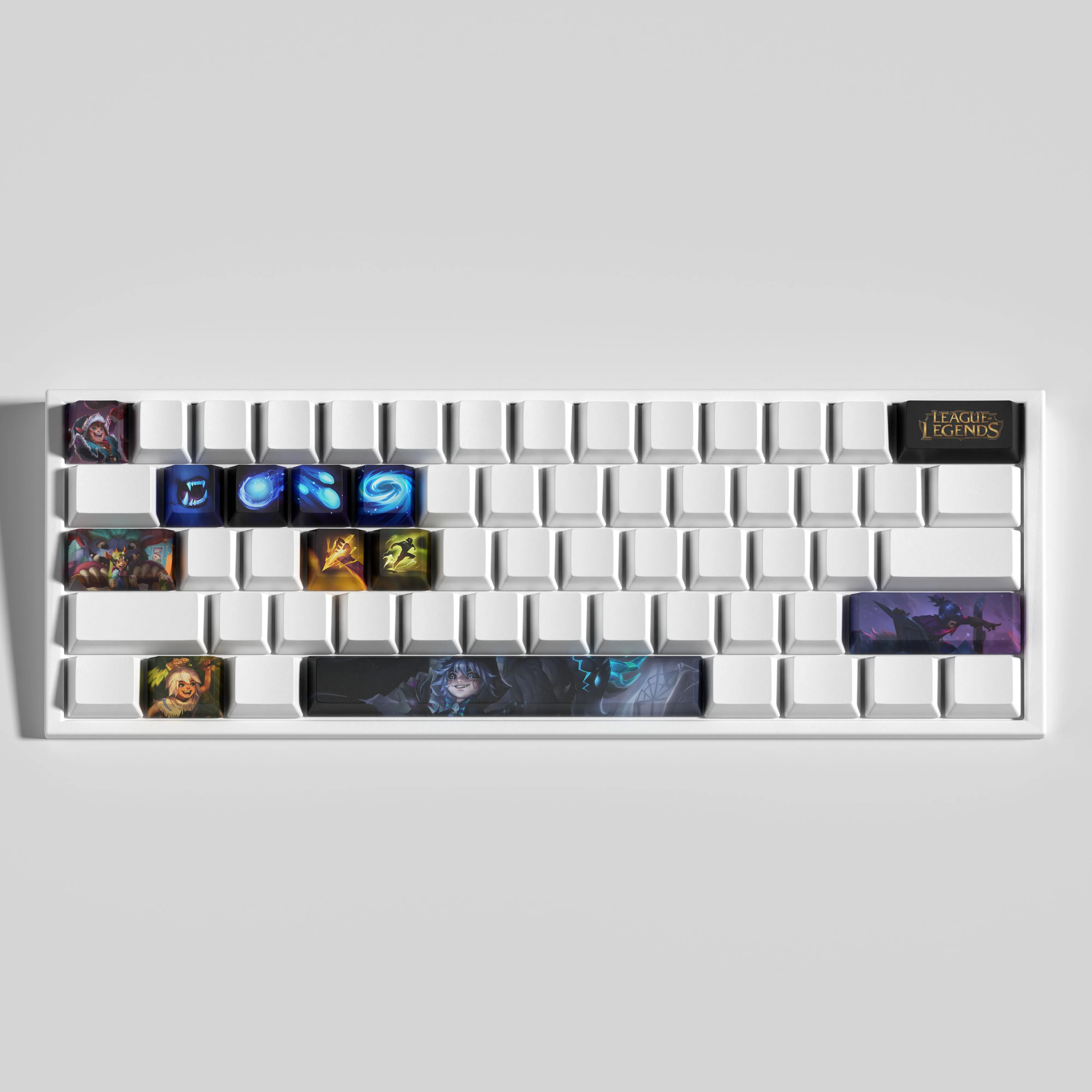 special edition League of Legends Nunu keycaps