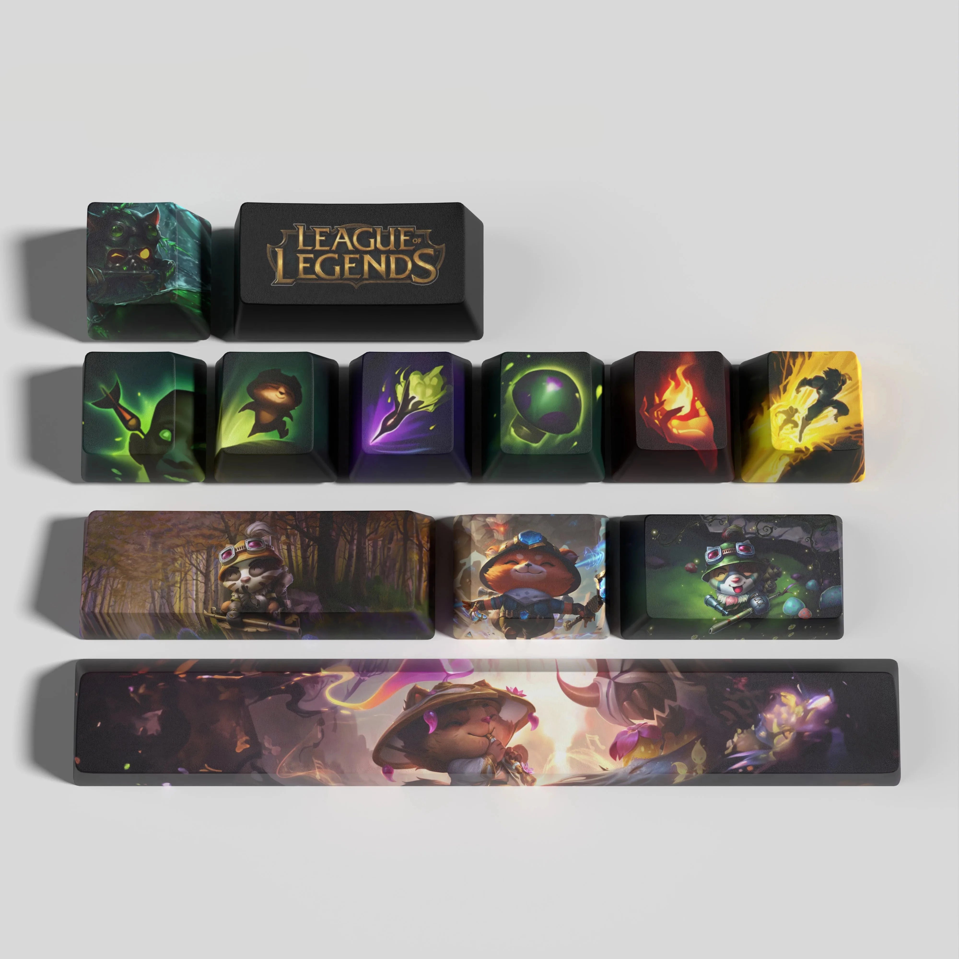 SPECIAL EDITION LEAGUE OF LEGENDS TEEMO KEYCAPS