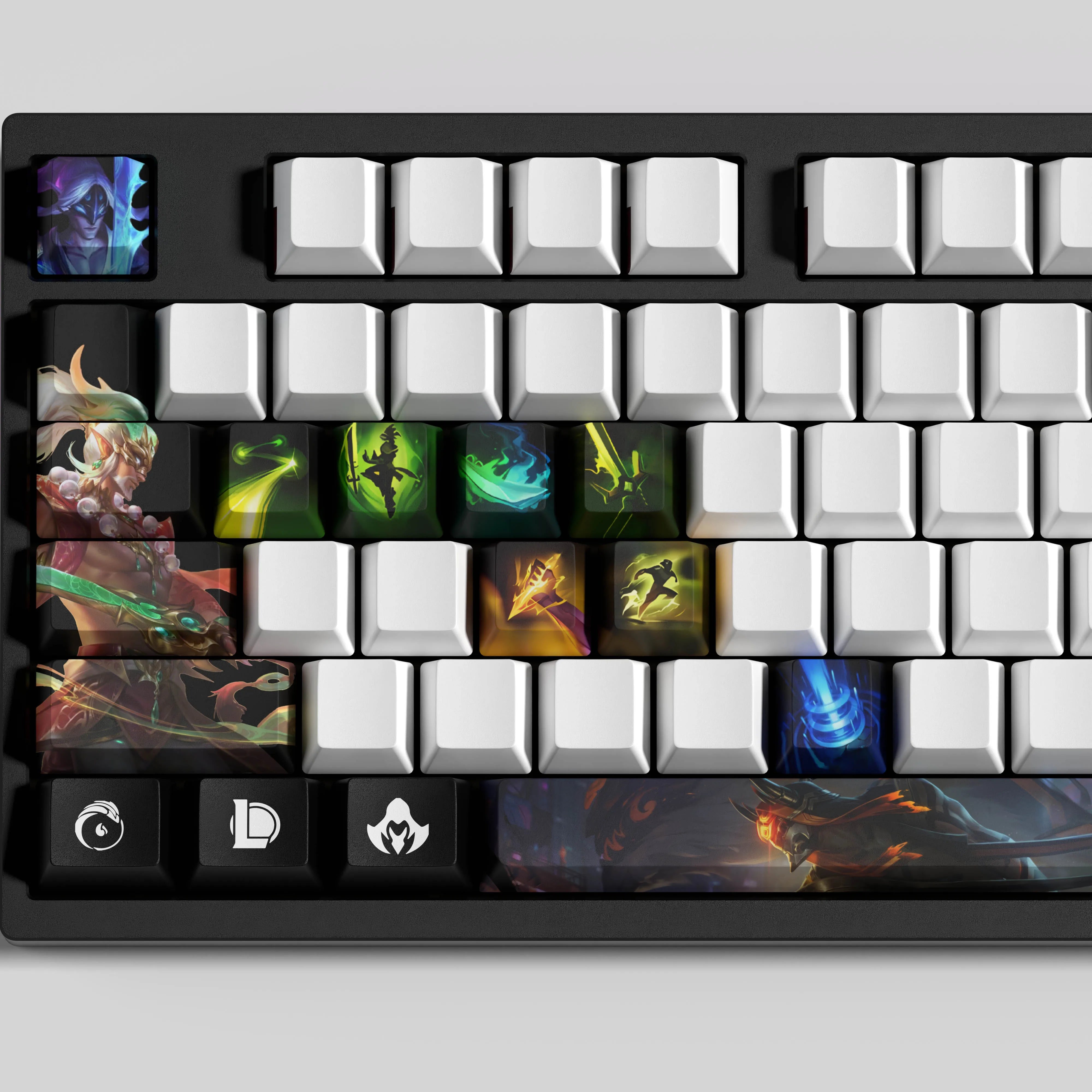 Special Edition League of Legends Master Yi Keycaps – 30 Custom Keys