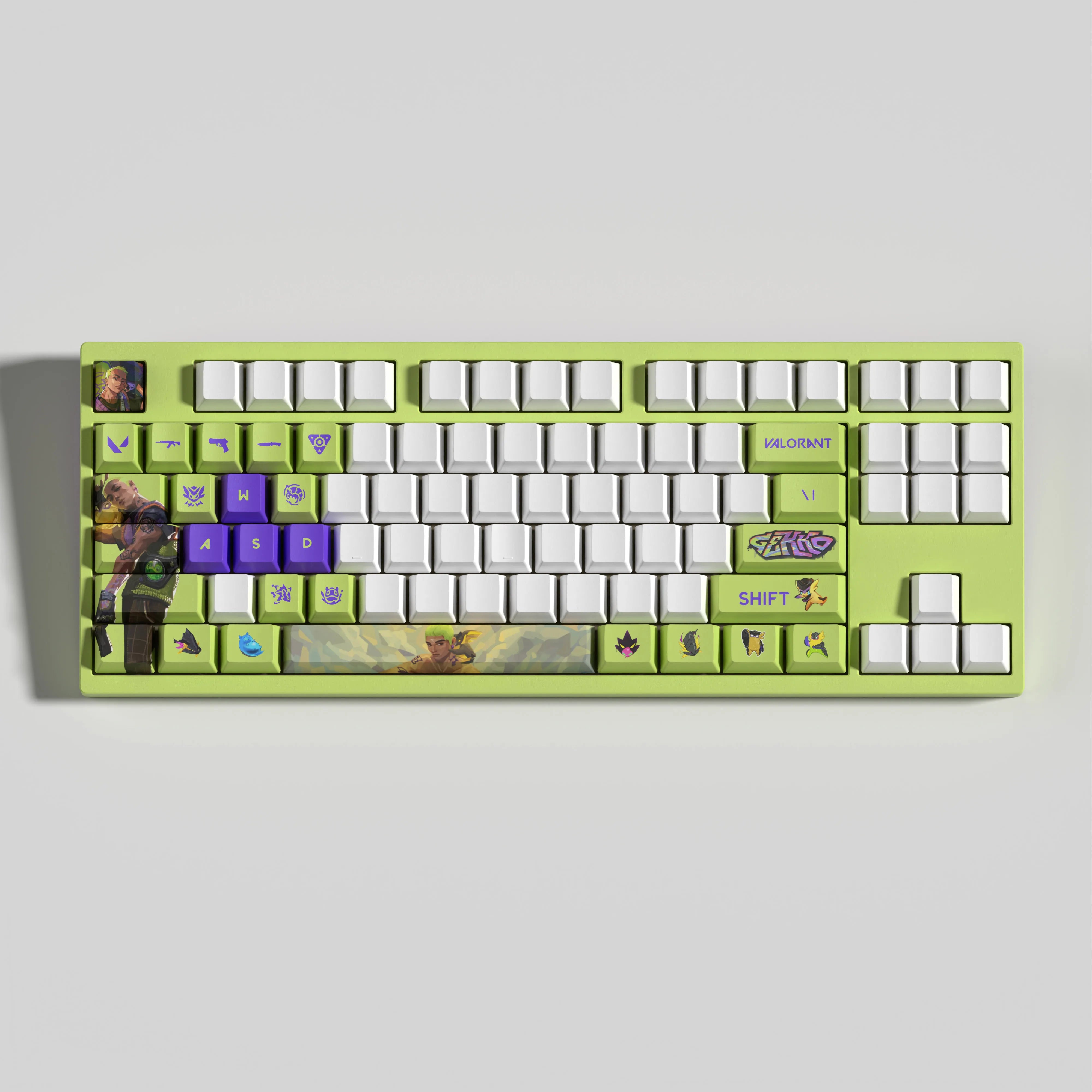 Valorant  SPECIAL EDITION Gekko KEYCAPS 29 key