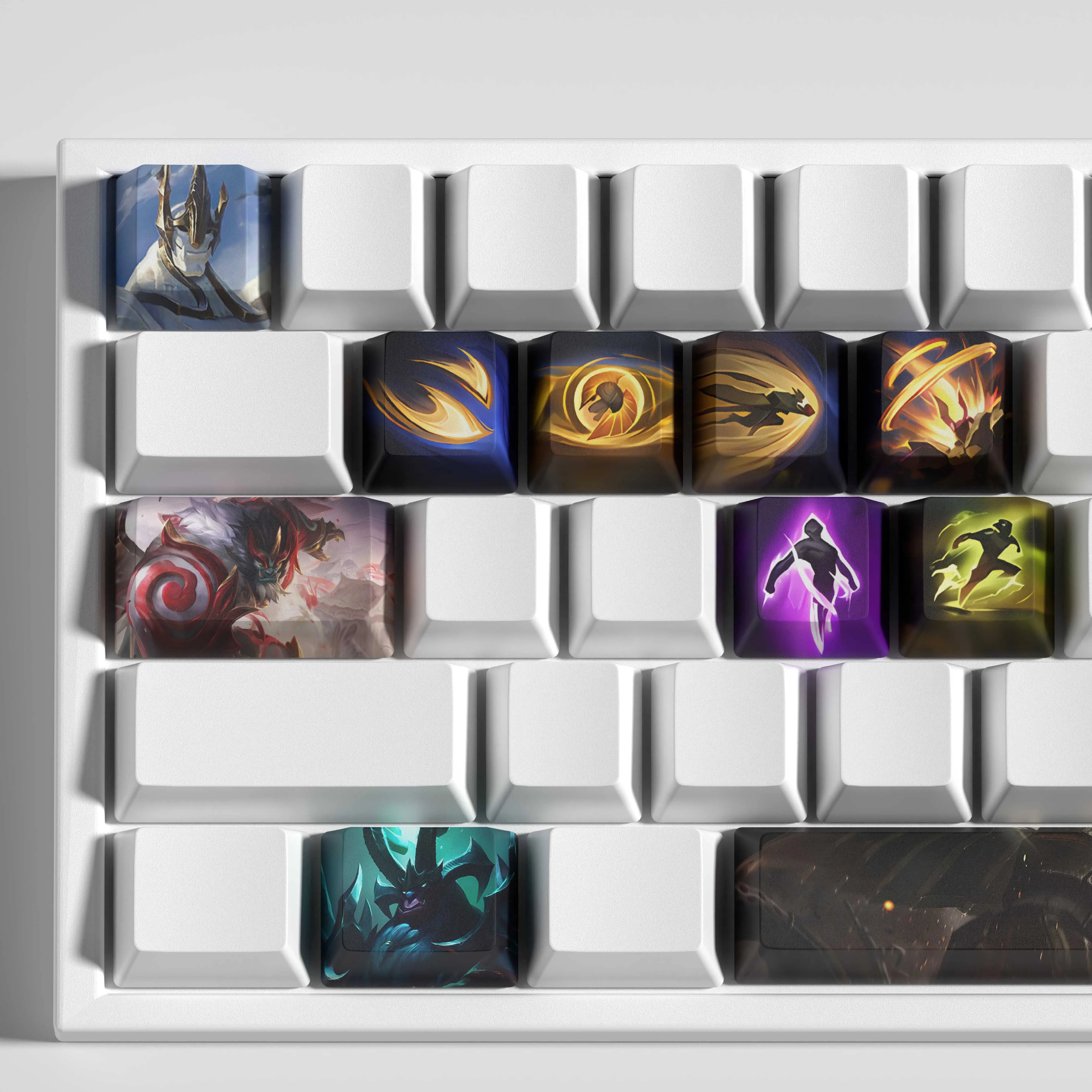 special edition League of Legends Galio keycaps