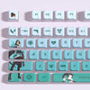 VALORANT SAGE KEYCAPS 119 KEYS FULL SET ASA PROFILE