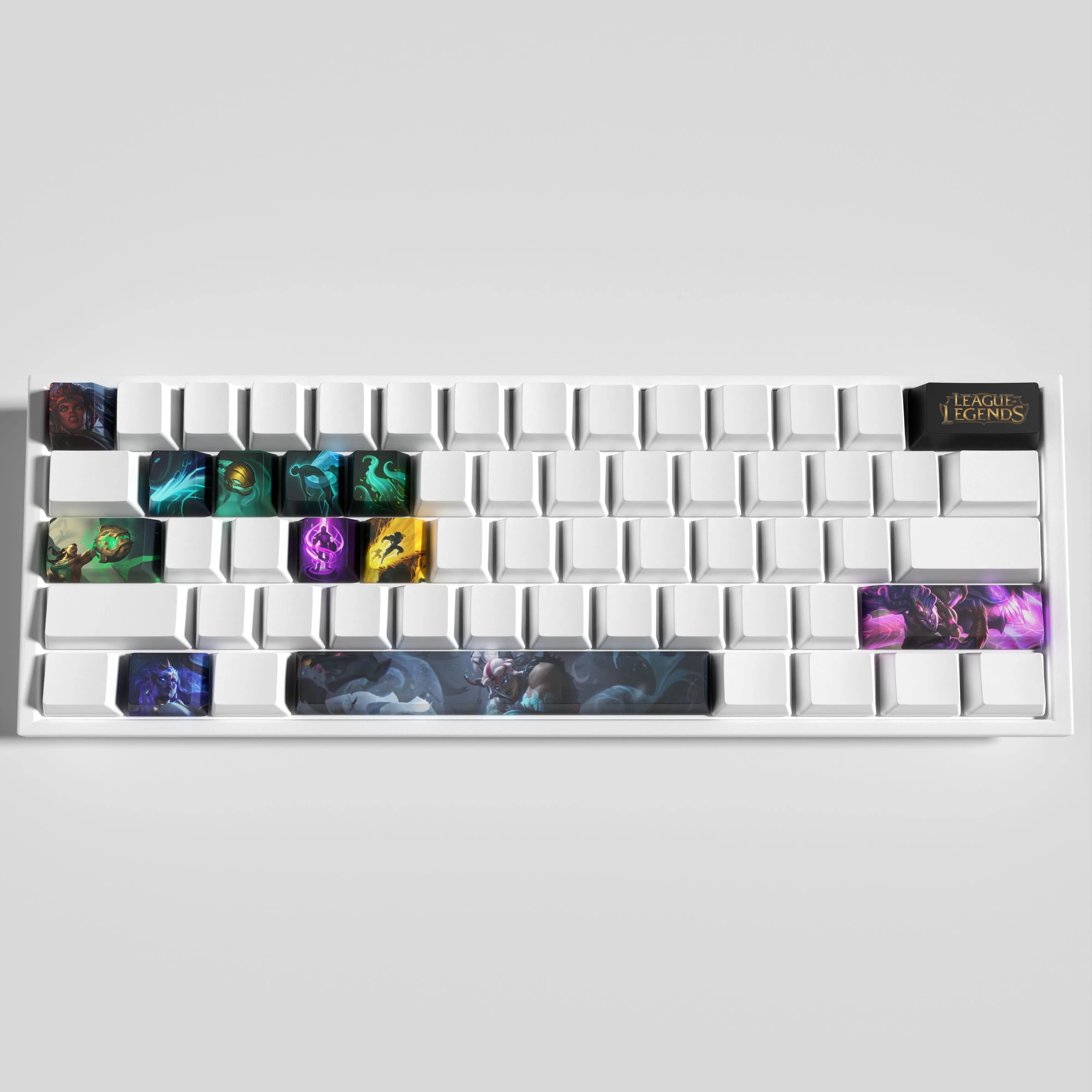 SPECIAL EDITION LEAGUE OF LEGENDS ILLAOI KEYCAPS