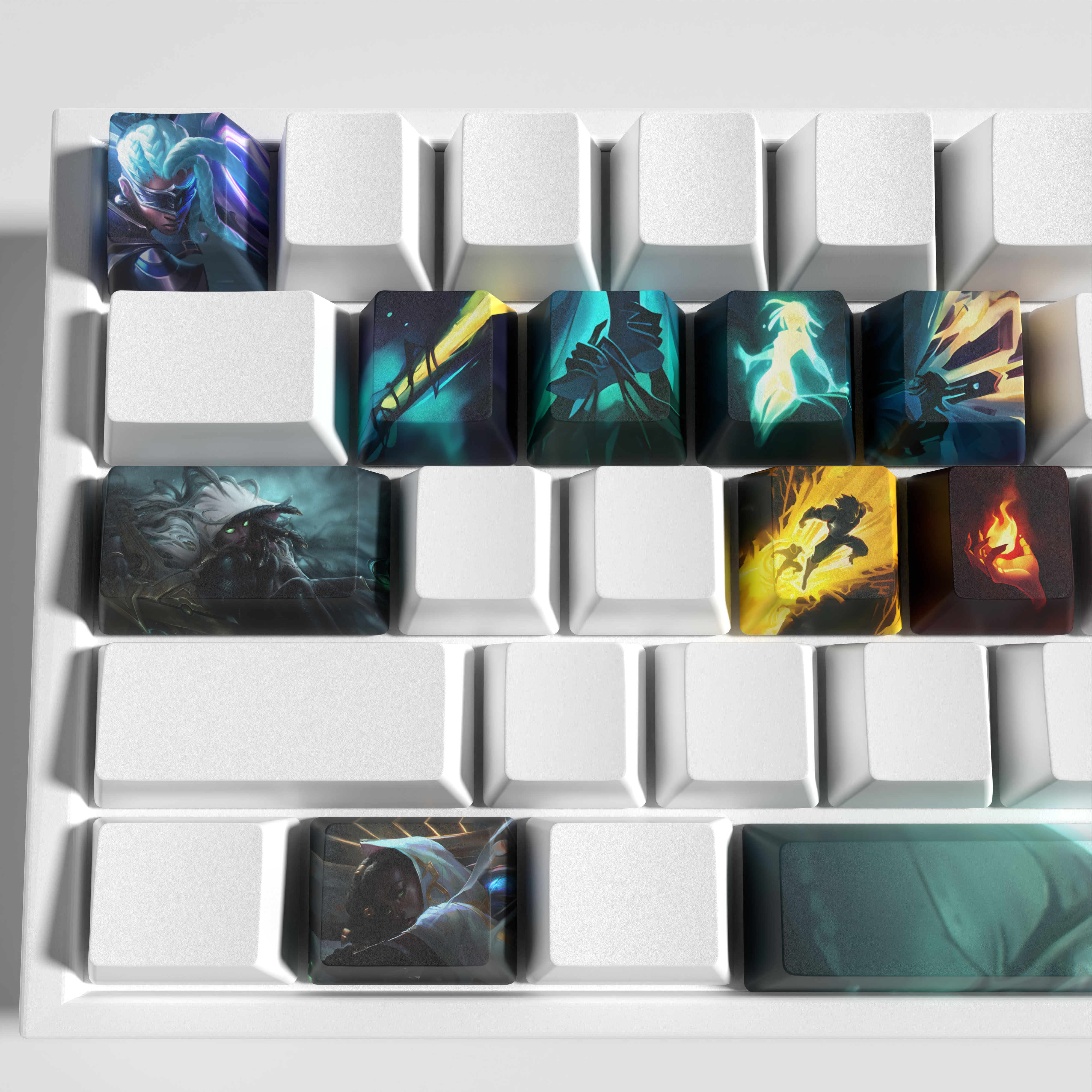 special edition League of Legends senna keycaps