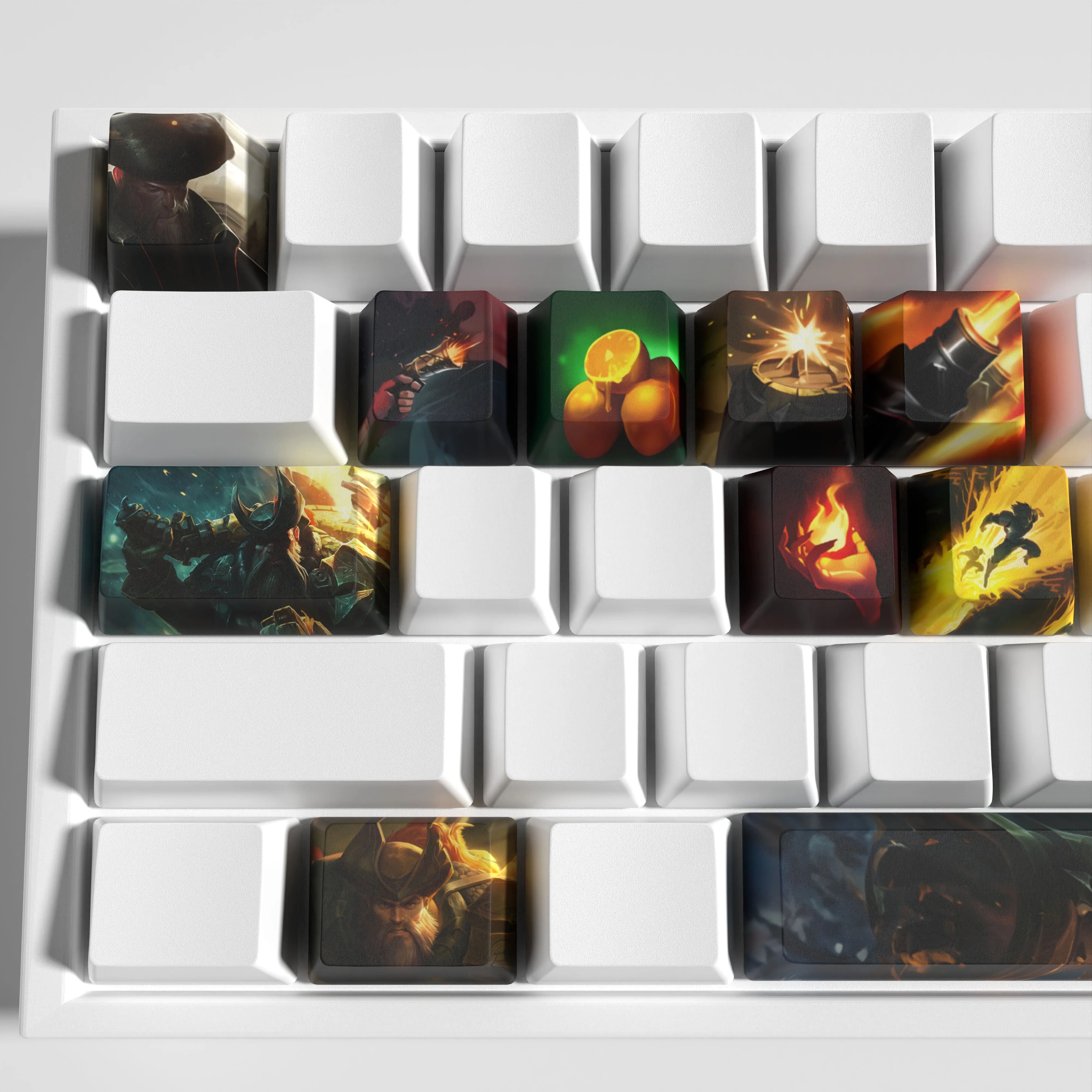 SPECIAL EDITION LEAGUE OF LEGENDS KEYCAPS GANGPLANK