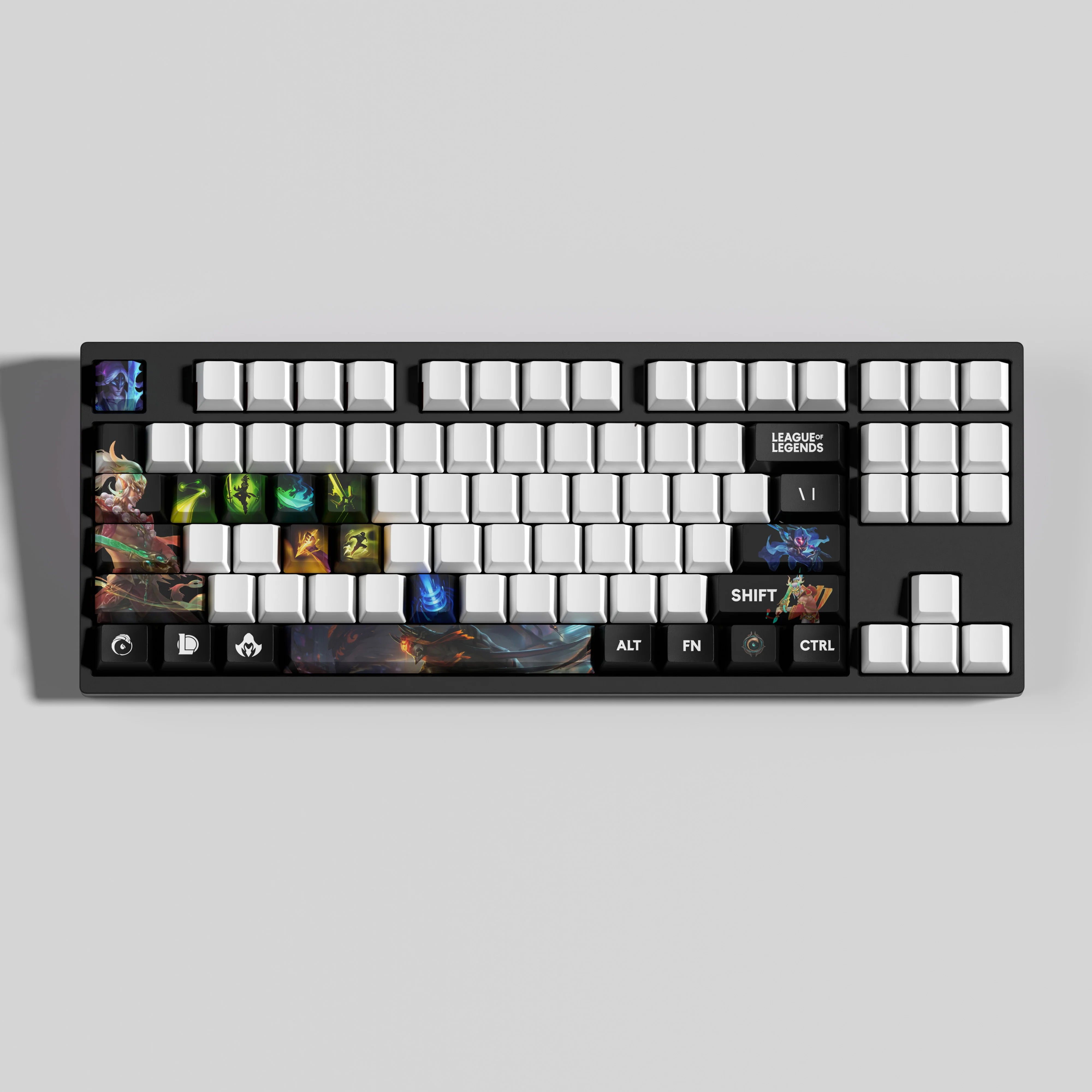 Special Edition League of Legends Master Yi Keycaps – 30 Custom Keys