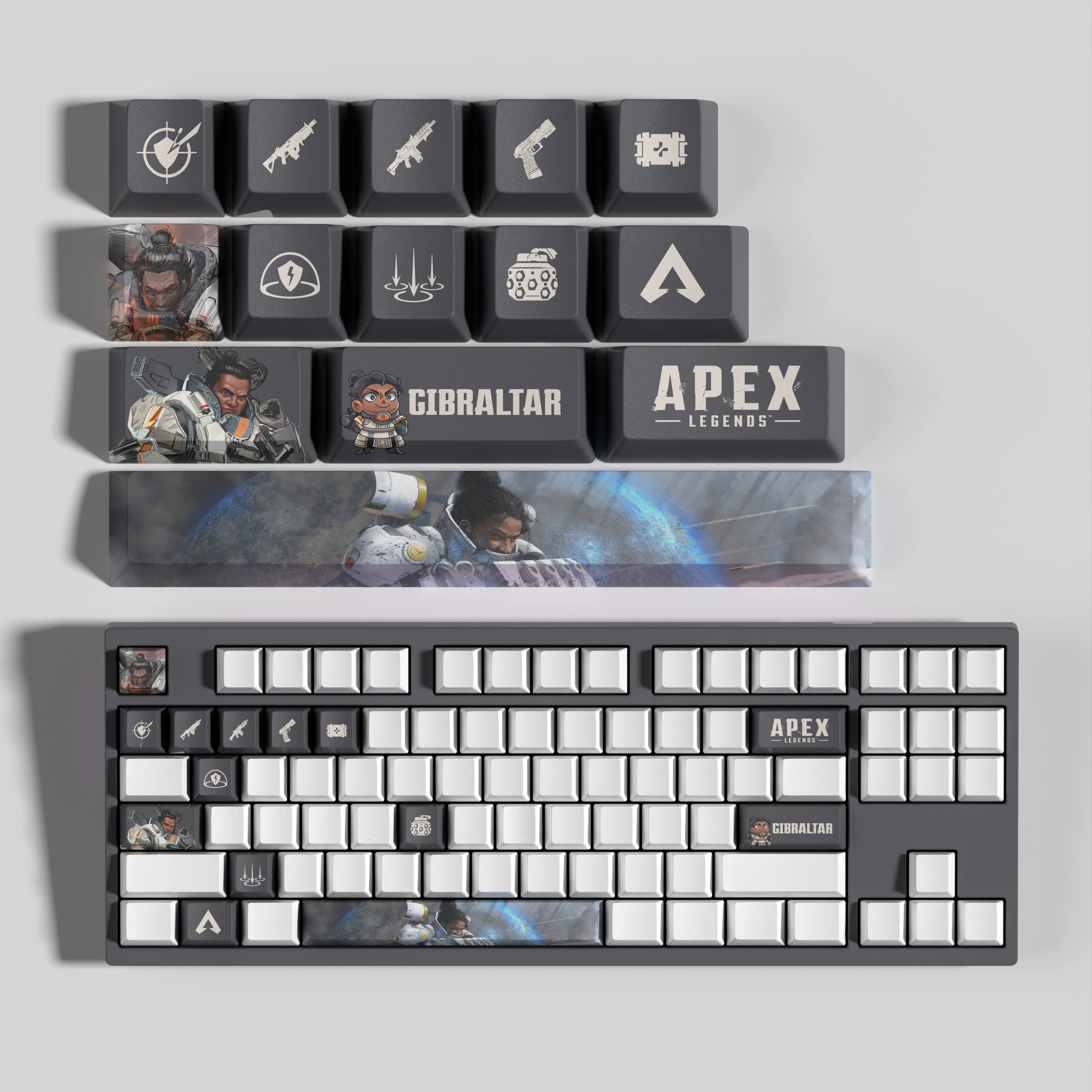 Apex Legends GIBRALTAR 14KEYCAPS