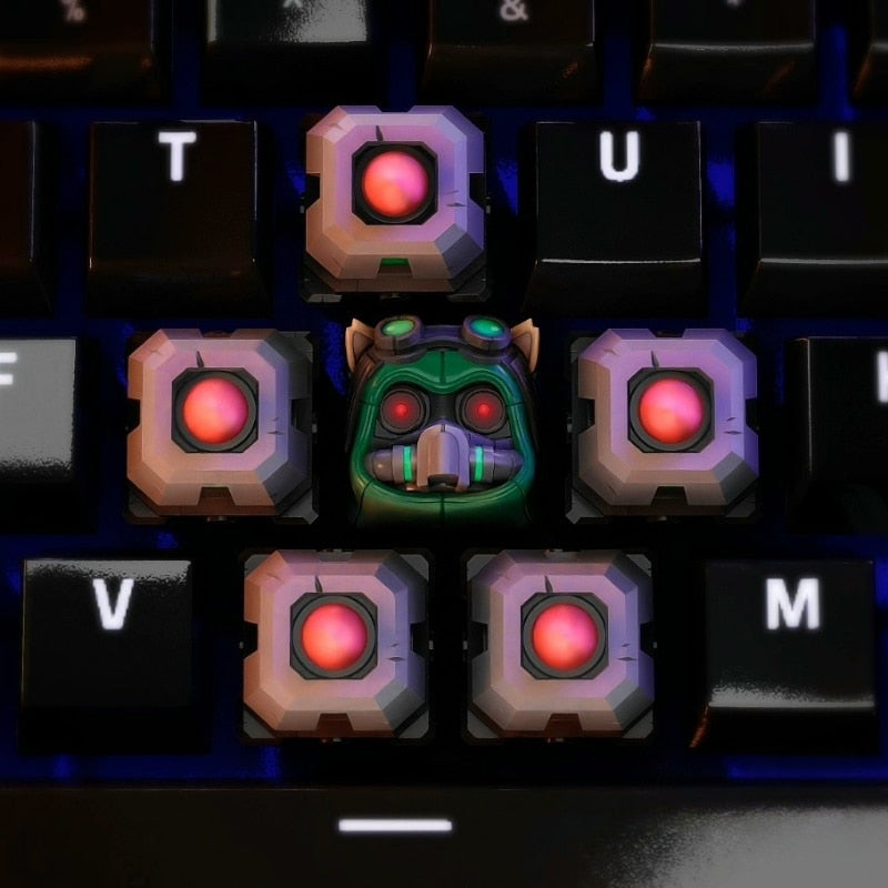 league of legends Teemo Keycaps