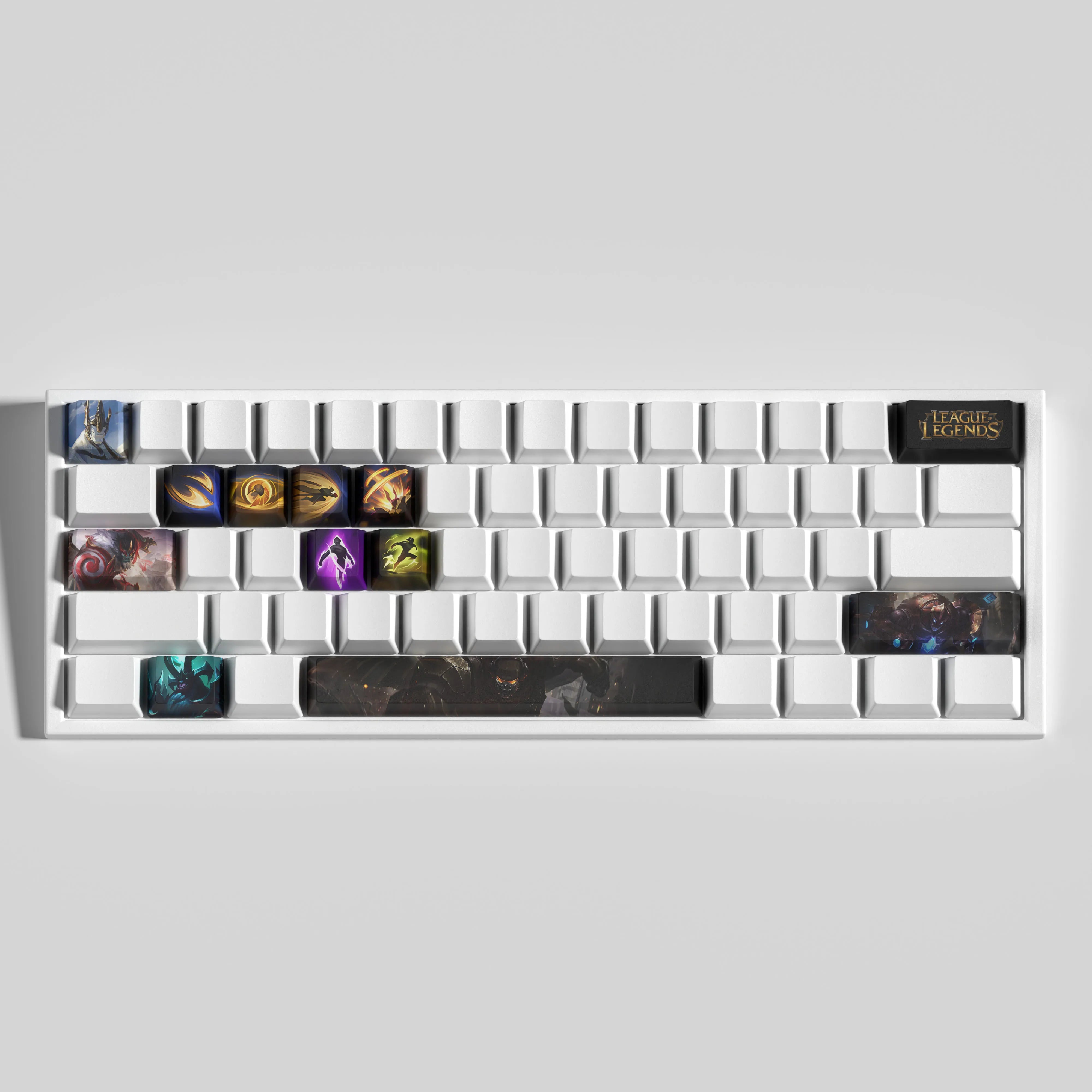 special edition League of Legends Galio keycaps
