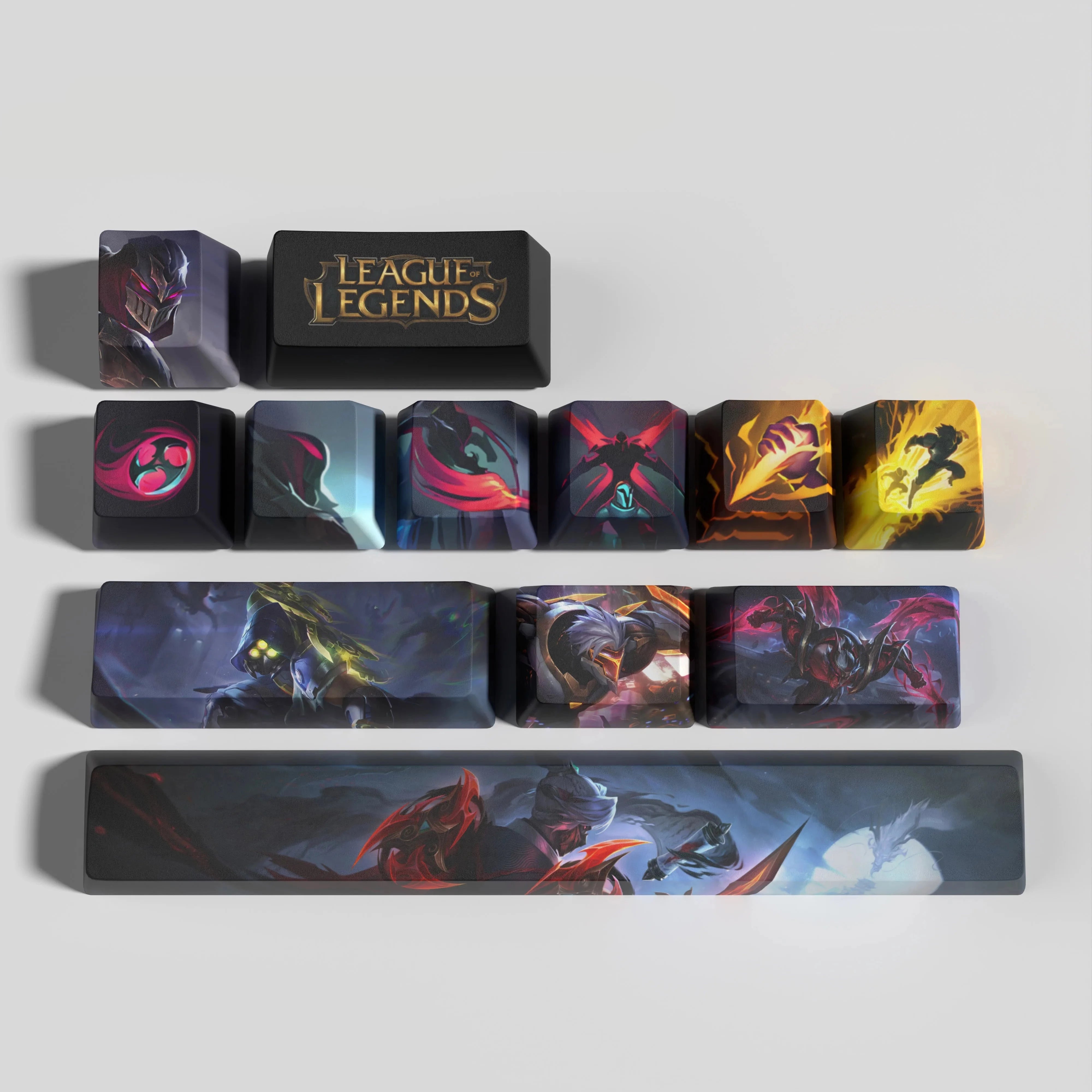 SPECIAL EDITION LEAGUE OF LEGENDS ZED KEYCAPS