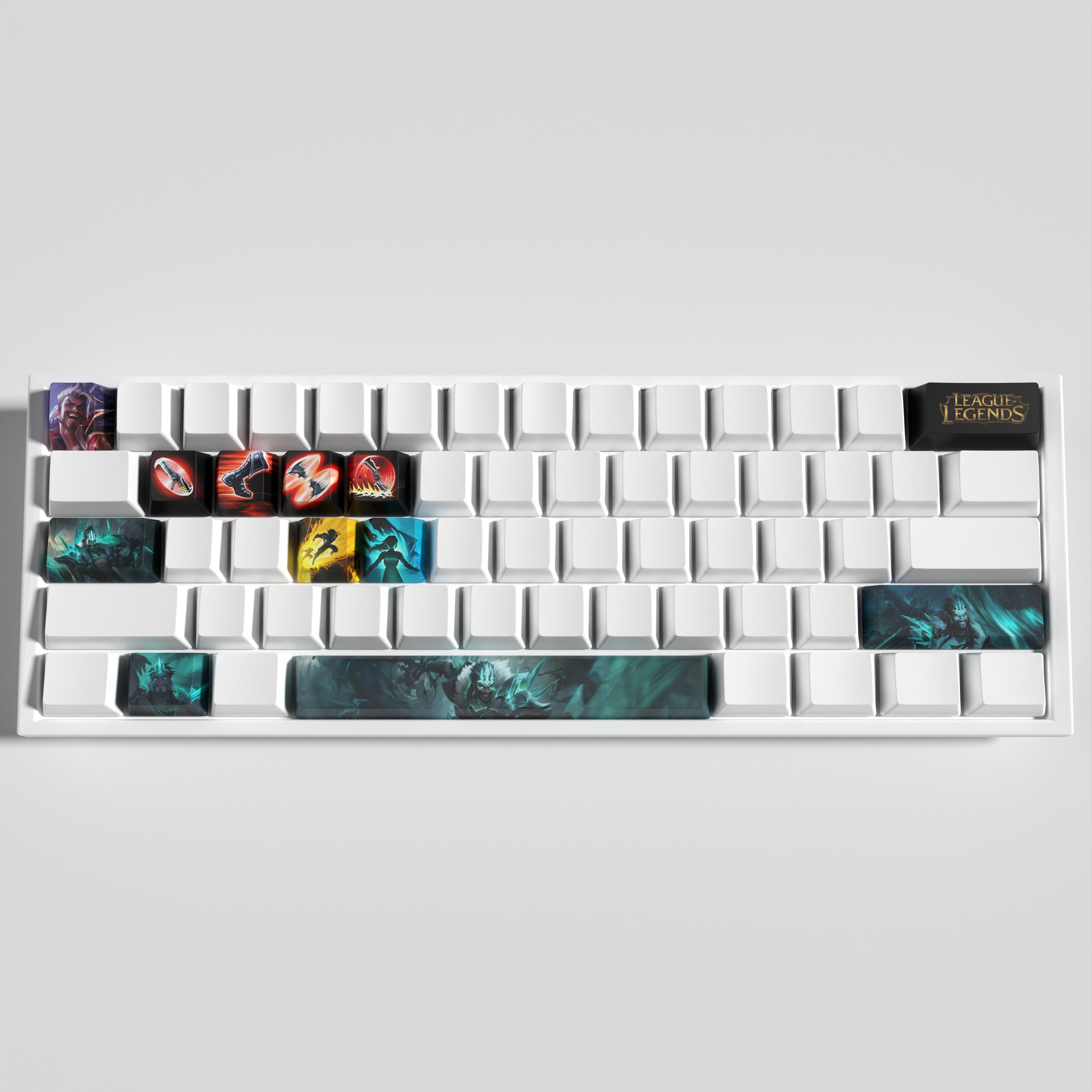 special edition League of Legends draven keycaps